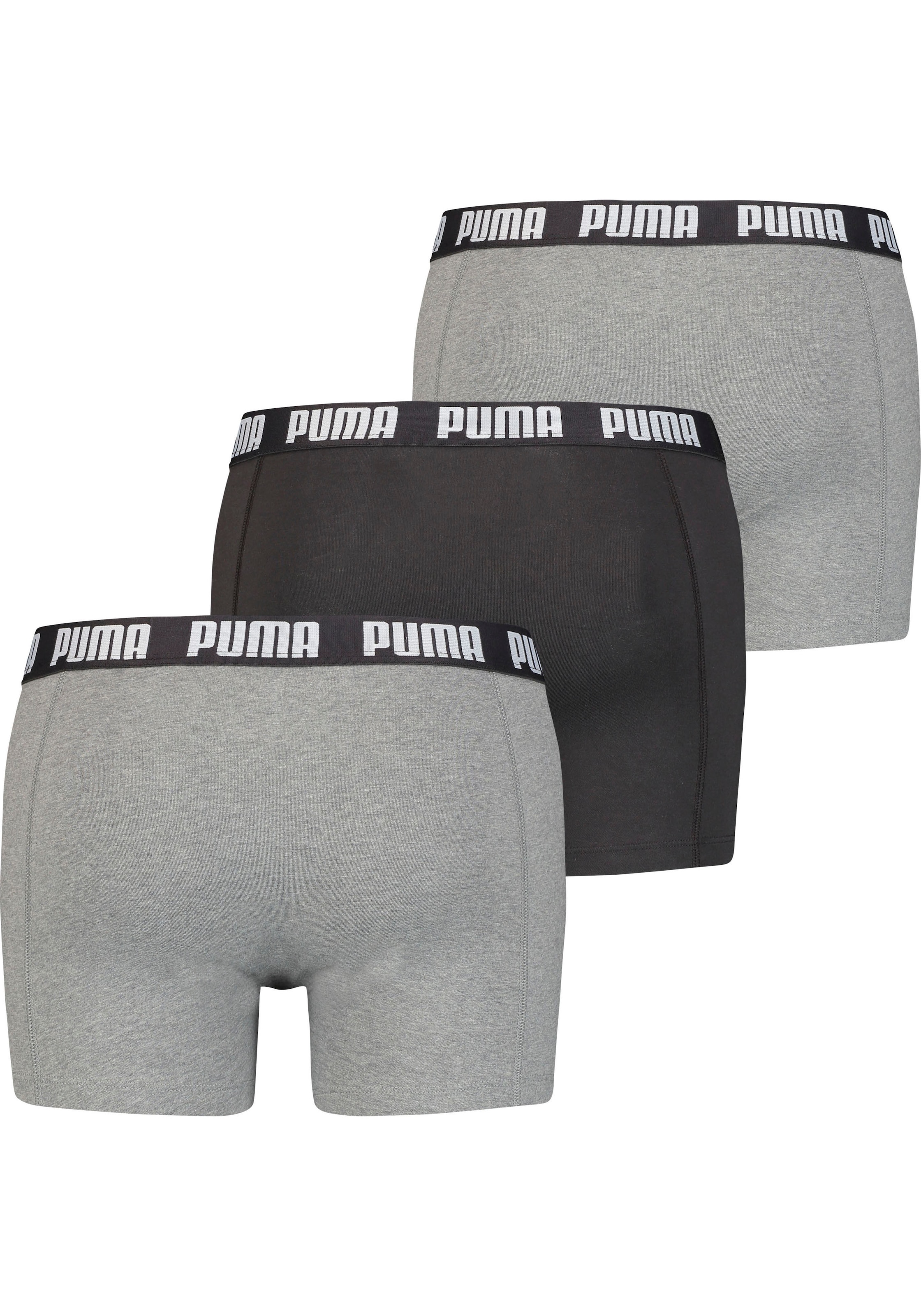 PUMA Boxershorts »PUMA MEN EVERYDAY BOXERS 3P«, (3er Pack), mit Komfortbund