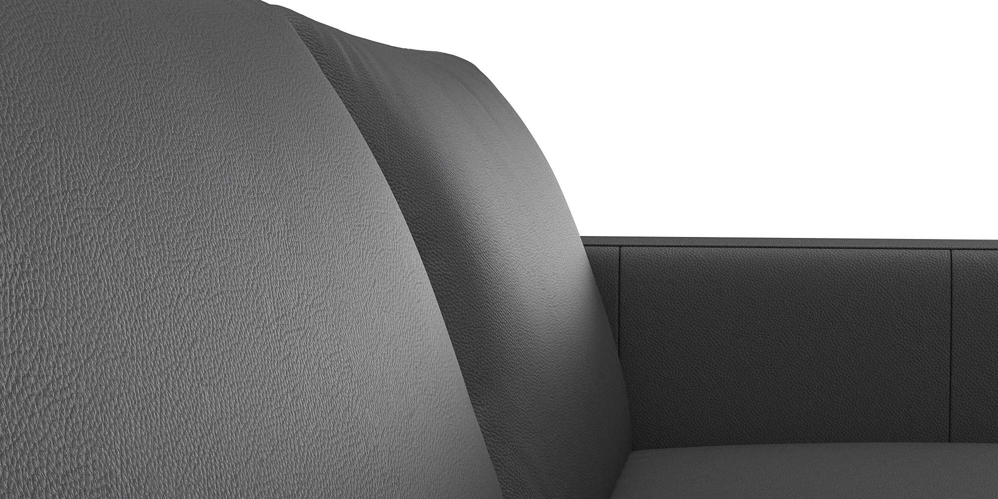 FLEXLUX Ecksofa »Fiore, L-Form, bequem und komfortabel durch hochwertigem Sitzaufbau«, schmale Armlehnen, Kaltschaum, Füße Alu+schwarz