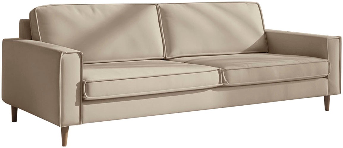 Home affaire 3-Sitzer »Pinto Skandi,Maxi-Ausführung, 236 cm, Chenille, Stru günstig online kaufen