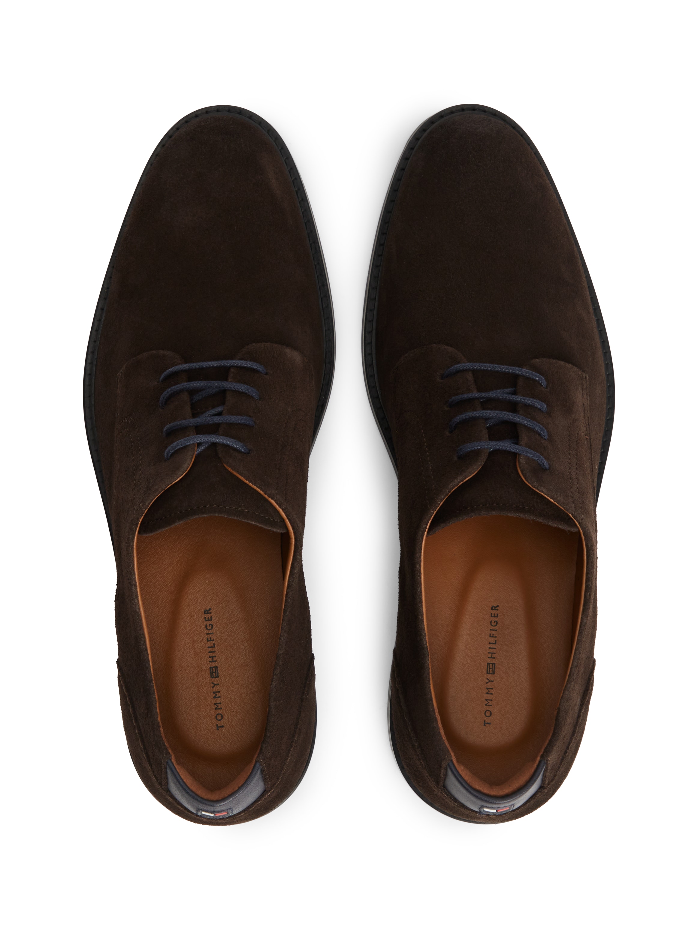 Tommy Hilfiger Schnürschuh »CORPORATE DRESSY SUEDE SHOE«  Businessschuh in eleganter Optik