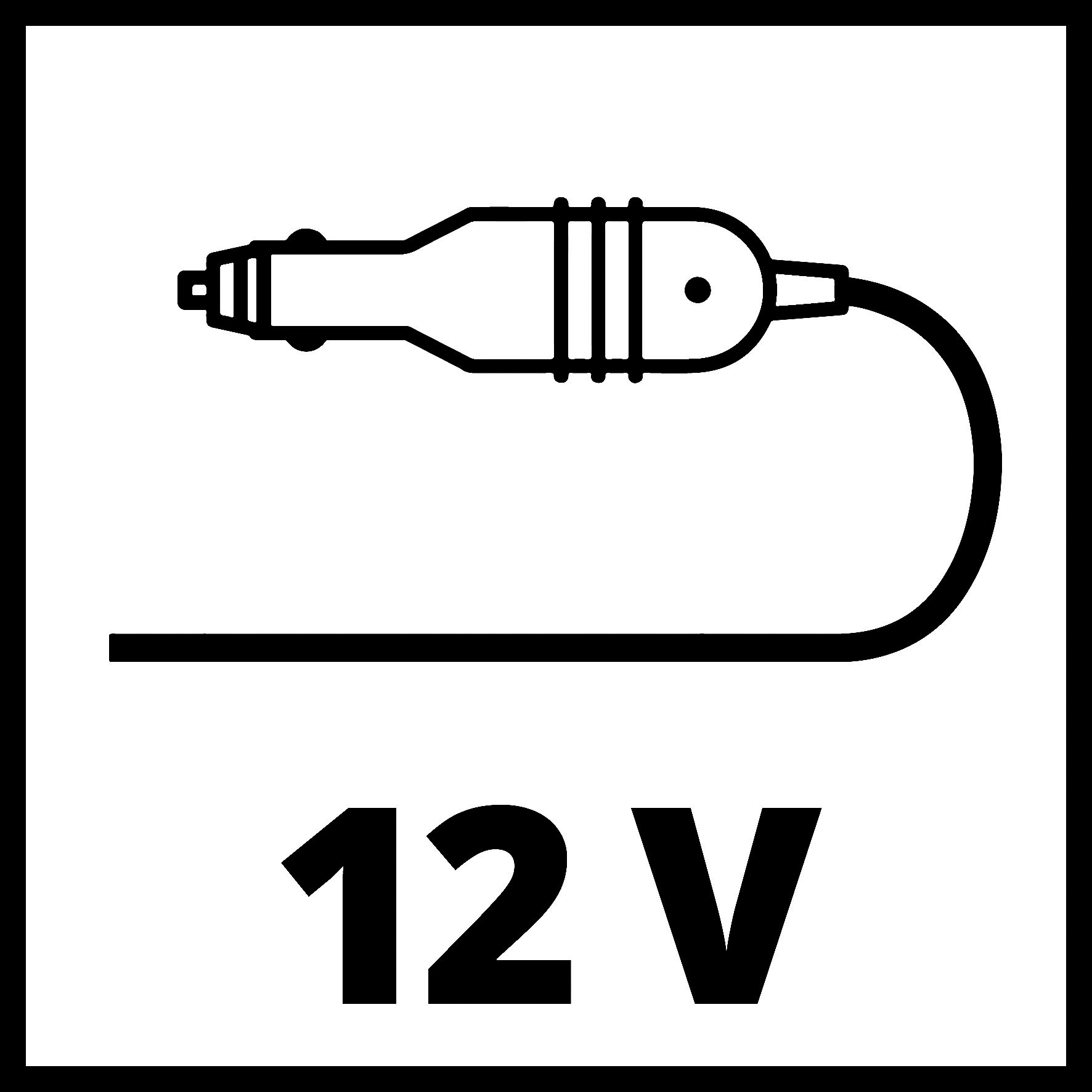 Einhell Schlagschrauber »CC-HS 12/1 2048312«, (Set, 3 tlg.), an das 12 V Bordnetz anschließbar, inkl. Koffer