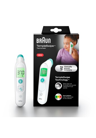 Braun Fieberthermometer »TempleSwipe™ Stirn-Thermometer BST200WE«, Kinische... kaufen