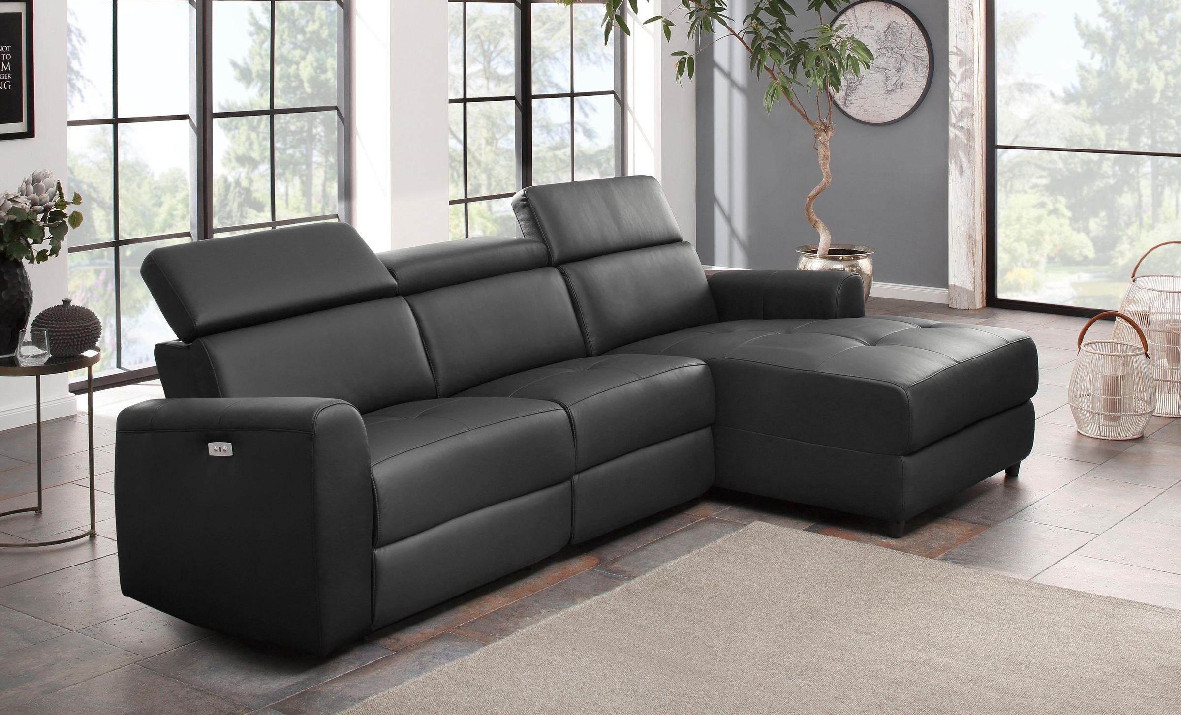 Home affaire Ecksofa »Sentrano, L-Form,«, 275 cm, man. o. elektr. Relaxfunk günstig online kaufen