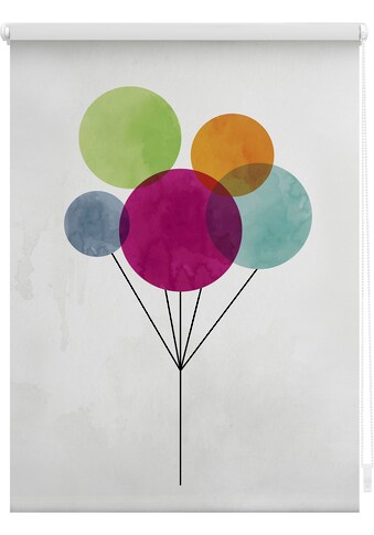 LICHTBLICK ORIGINAL Seitenzugrollo »Klemmfix Motiv Ballon«, Lichtschutz, ohne Bohren,... kaufen
