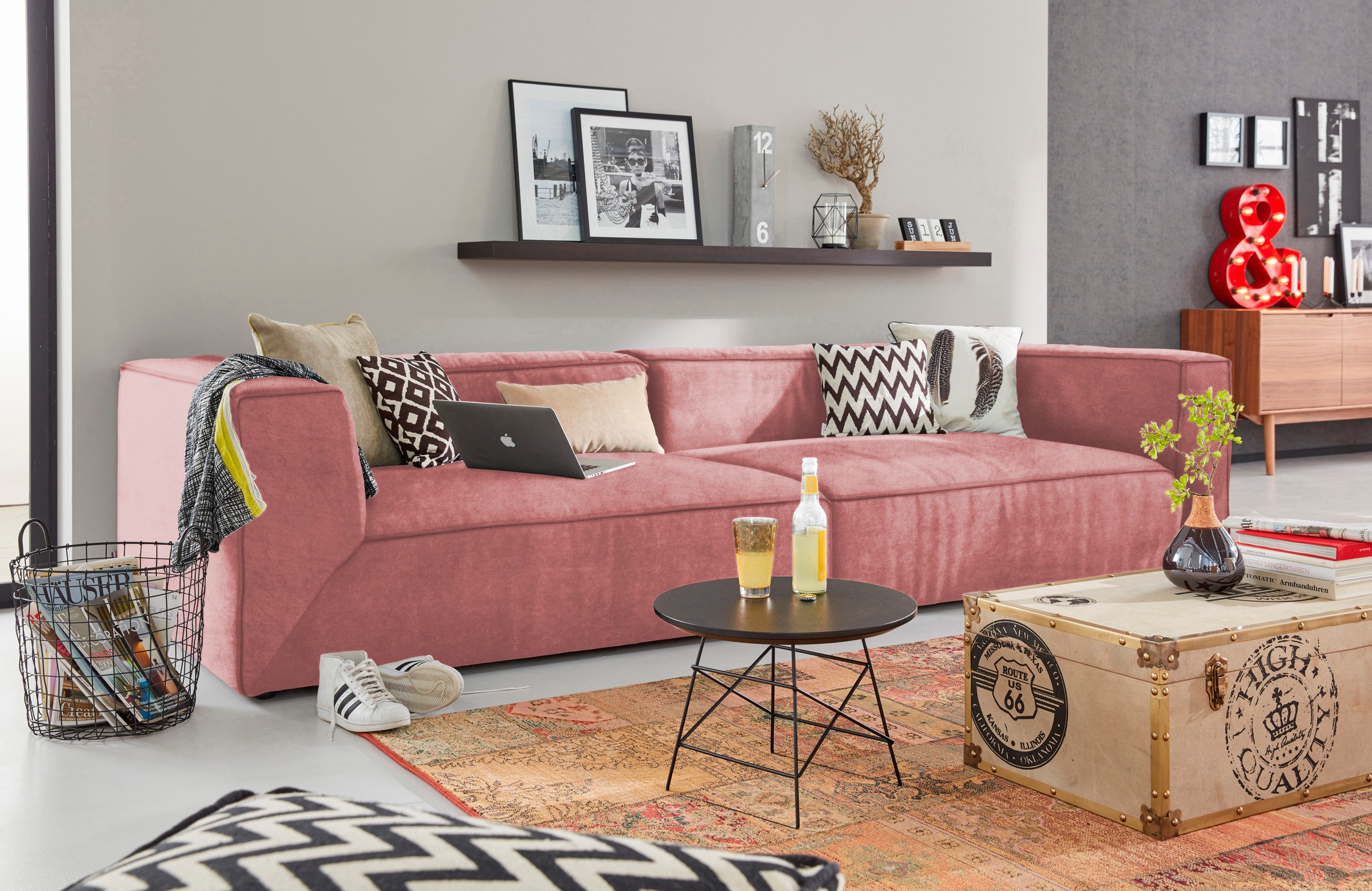 TOM TAILOR HOME Big-Sofa »BIG CUBE«, TOM TAILOR Big-Sofa >>BIG CUBE günstig online kaufen