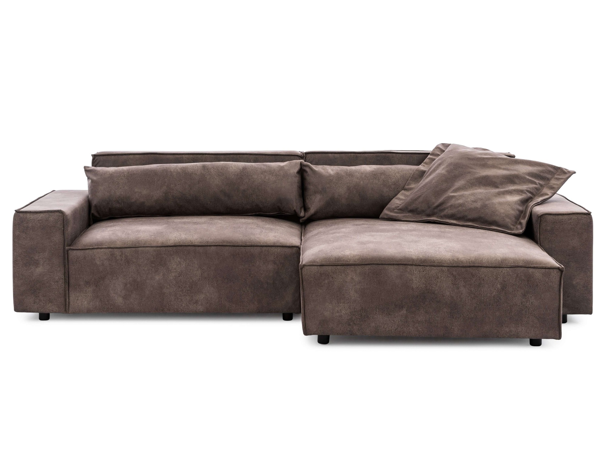 OTTO home Ecksofa »KINLEE Design-Sofa mit Recamiere rechts/links, Maße B/T/ günstig online kaufen