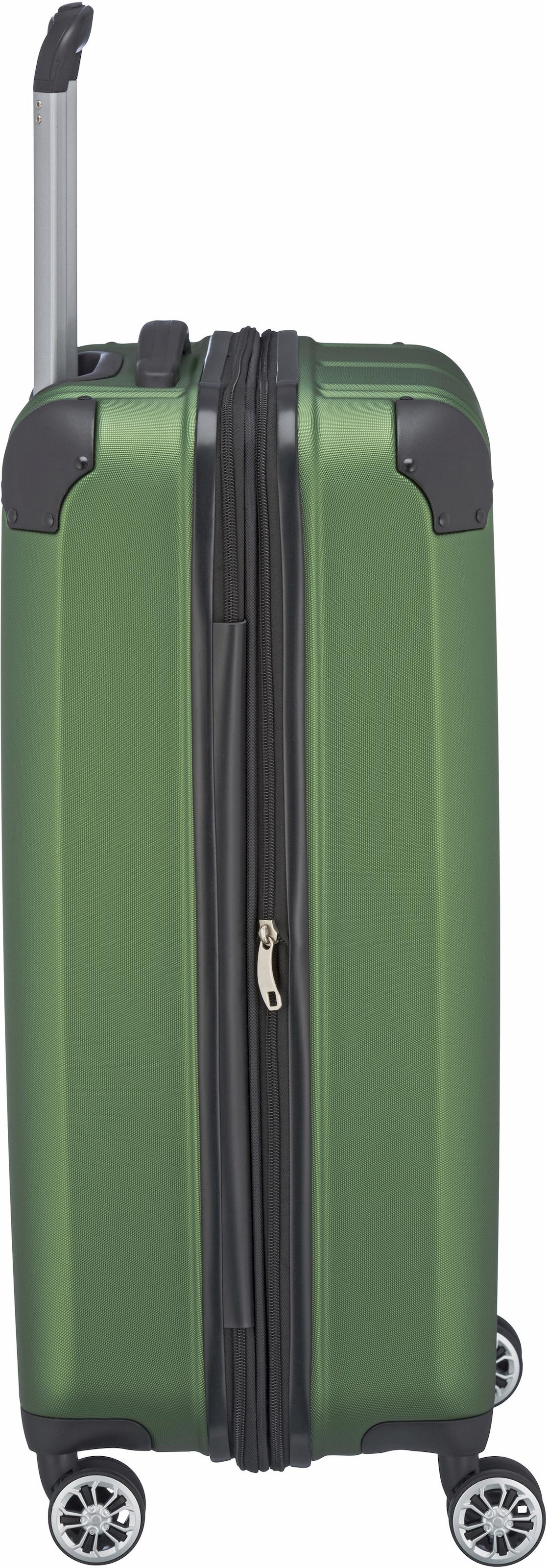 travelite Hartschalen-Trolley »CITY M«, 4 St. Rollen, Reisekoffer Koffer mittel groß Reisegepäck Hartschalenkoffer