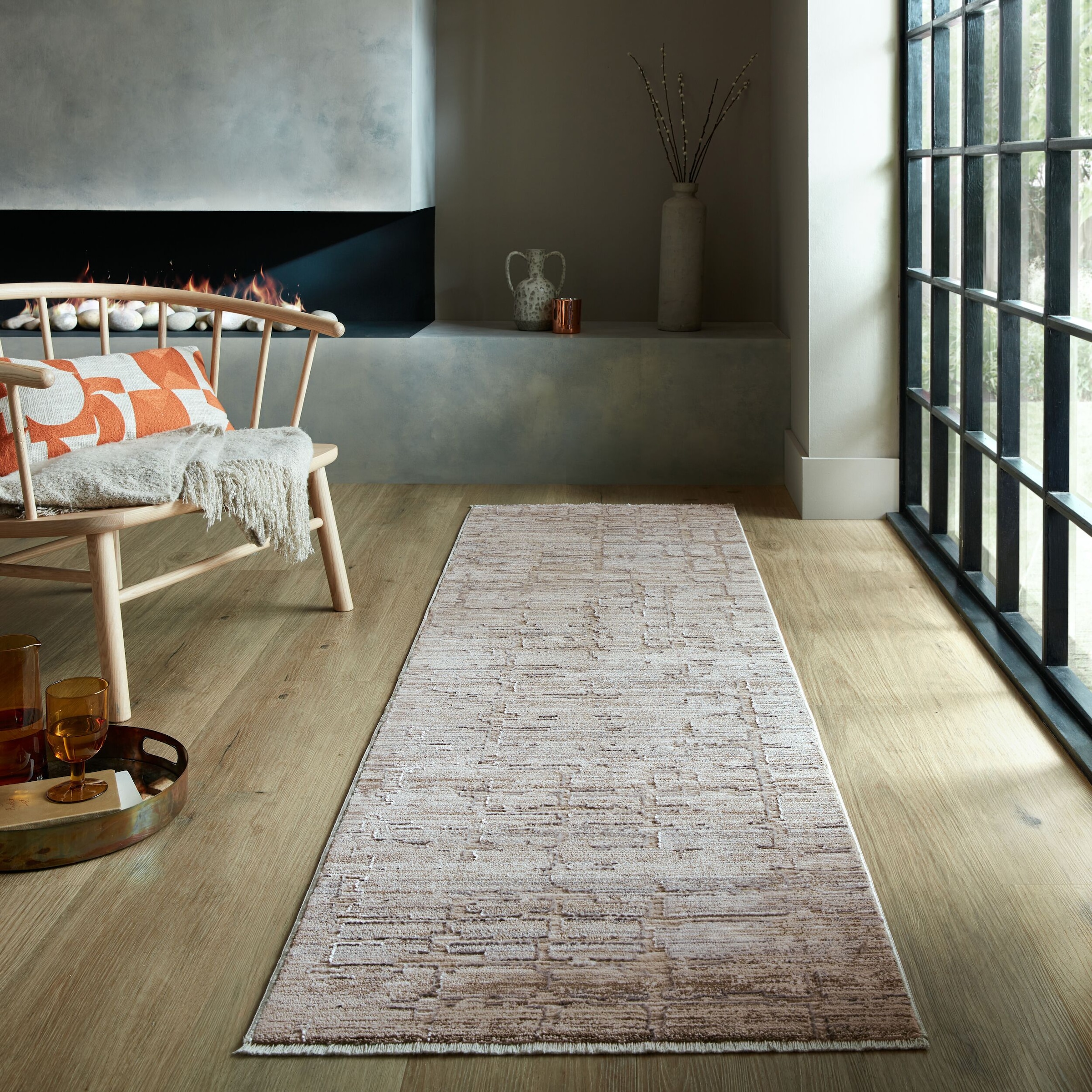 FLAIR RUGS Teppich »Matilda Abstract«, rechteckig, 8 mm Höhe, Flor mit Glan günstig online kaufen