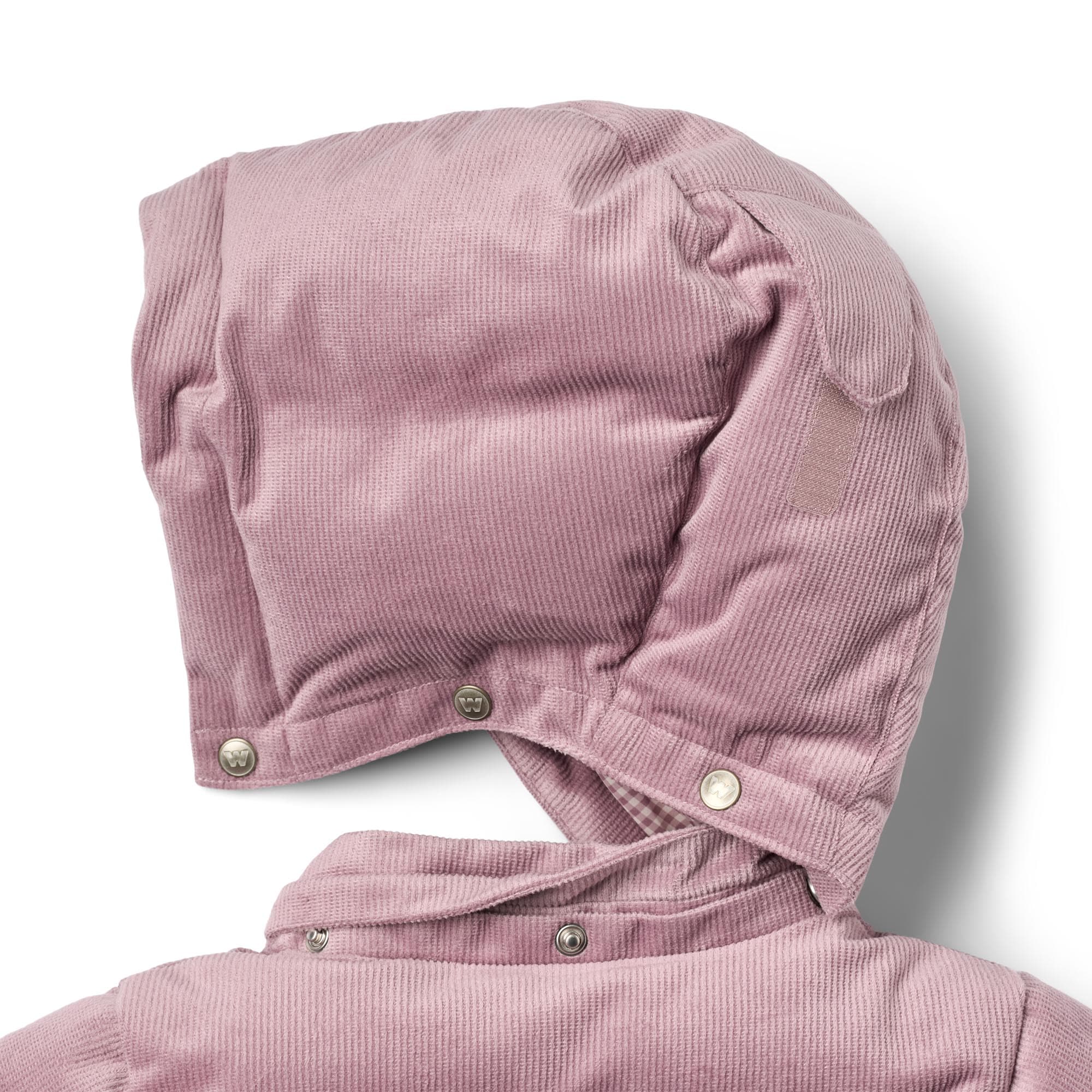 WHEAT Steppjacke »Puffer jacket Eli« mit Kapuze Cord, wasserabweisend, abnehmbare Kapuze und elastischer Bund