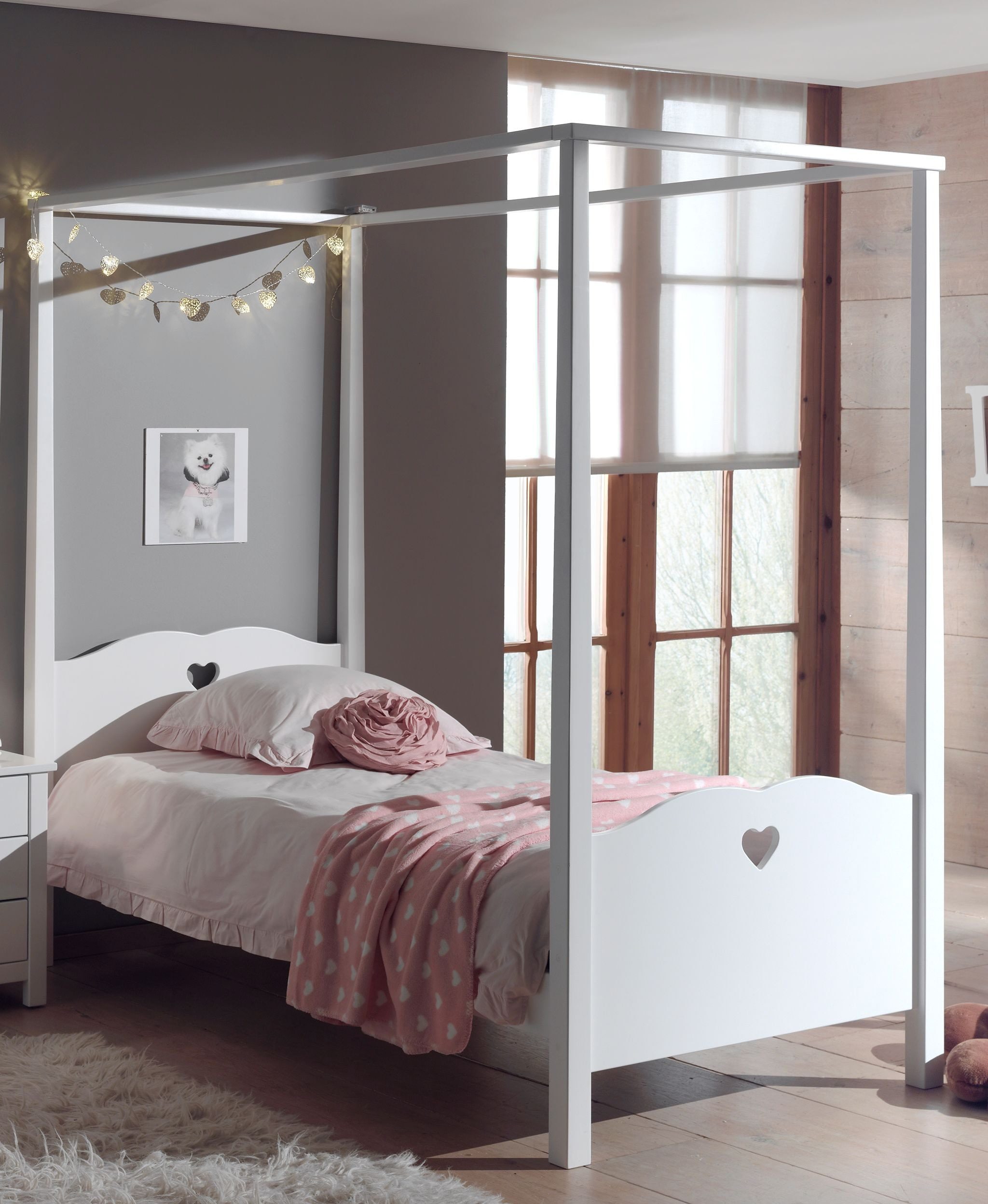 Vipack Himmelbett »Amori«, (Made in Europe)