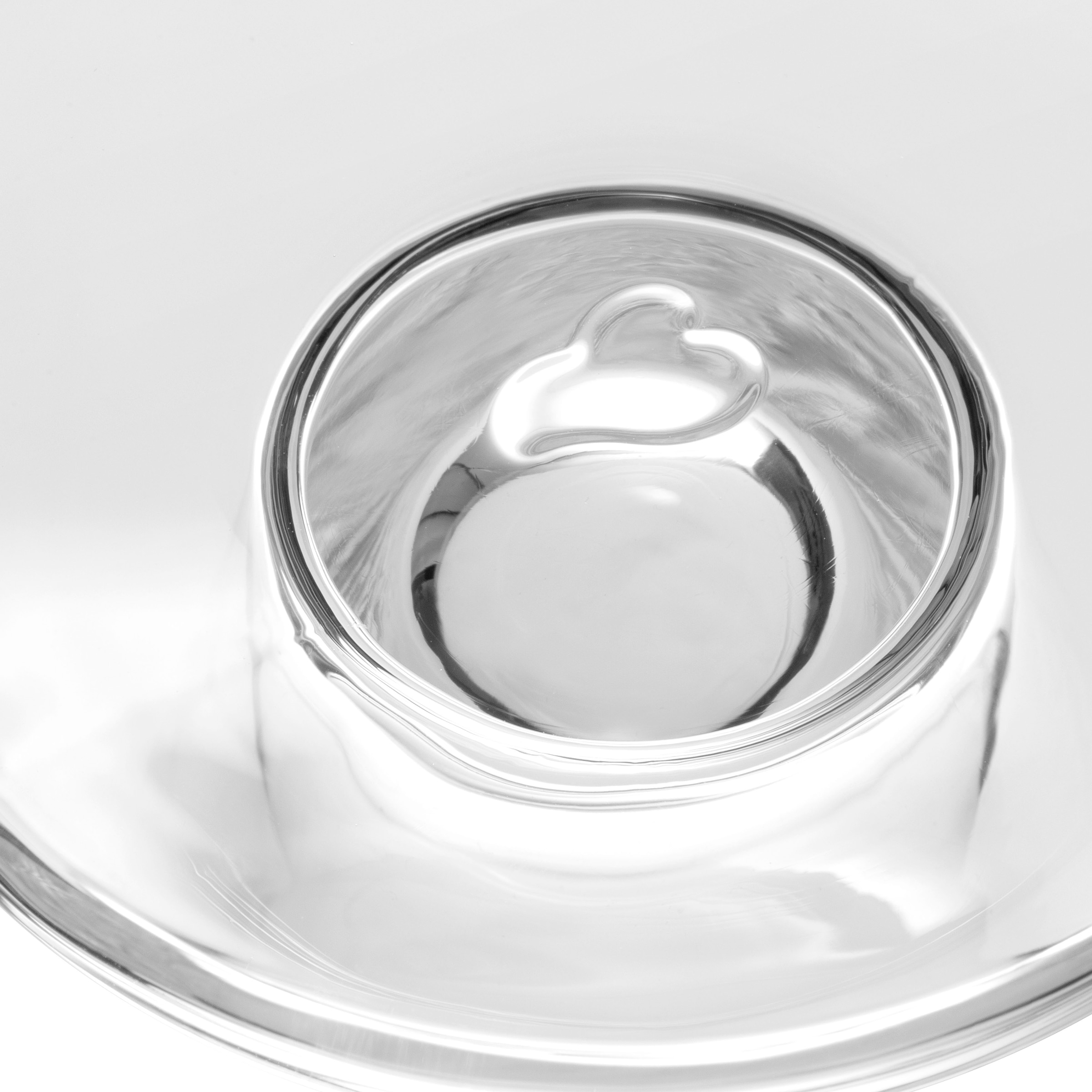 LEONARDO Eisschale »CONO, Eisbecher aus Glas, 360 ml, 4er-Set«, 4 tlg., aus Glas, spülmaschinengeeignet