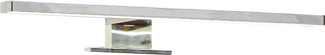 Saphir LED Spiegelleuchte »Quickset LED-Aufsatzleuchte für Spiegel o. Spiegelschrank, Chrom Glanz«, Badlampe 30 cm breit, Lichtfarbe kaltweiß, Kunststoff, 480 LM, 6500K