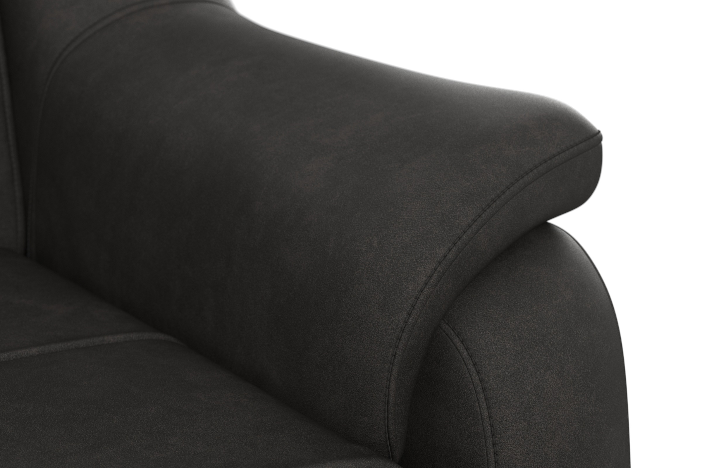 sit&more Ecksofa »Freetown L-Form«, inklusive Kopfteilverstellung und komfortablem Federkern