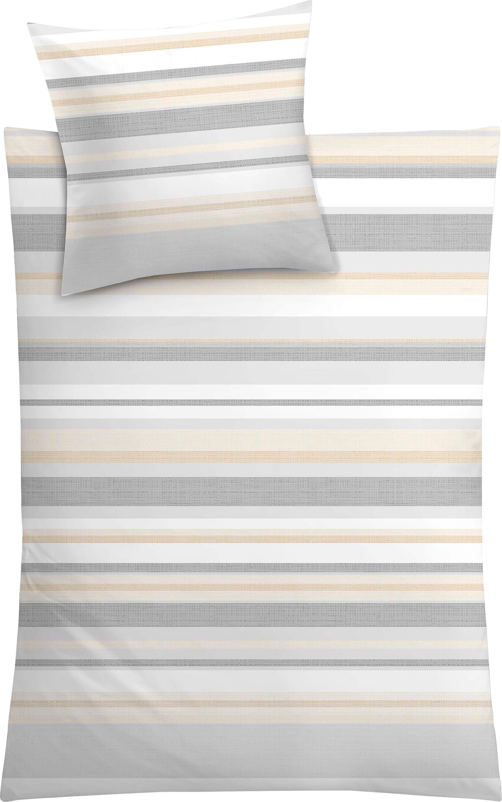 Kleine Wolke Bettwäsche »Pite« 2 Stk. tlg. mit modernen Streifen günstig online kaufen