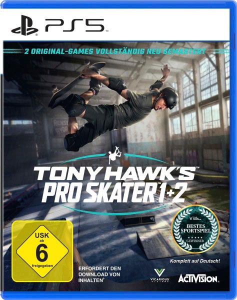 Bild von Activision Spielesoftware »Tony Hawk's Pro Skater 1+2«, PlayStation 5