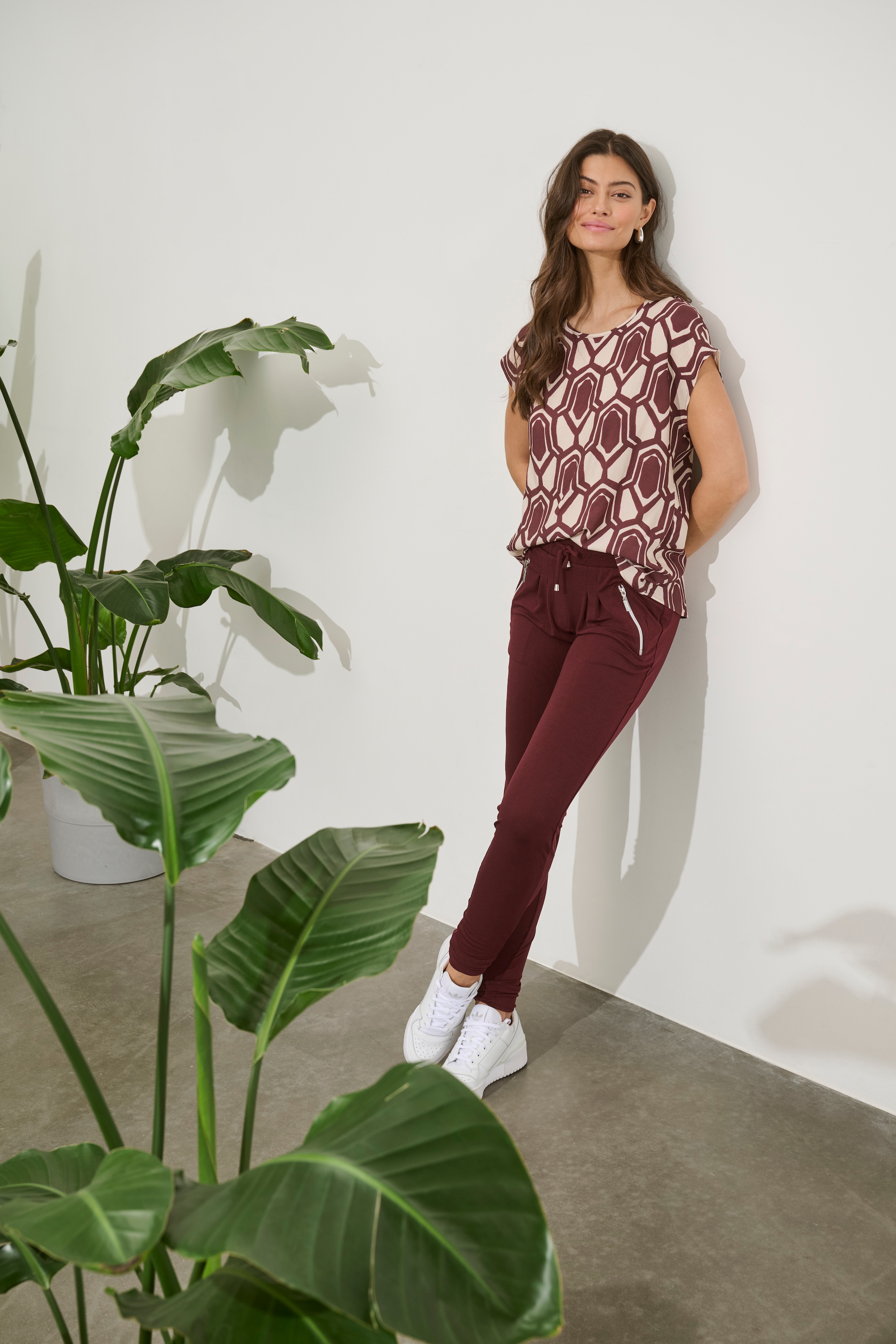 Laura Scott Jogger Pants, mit Reißverschlusstaschen