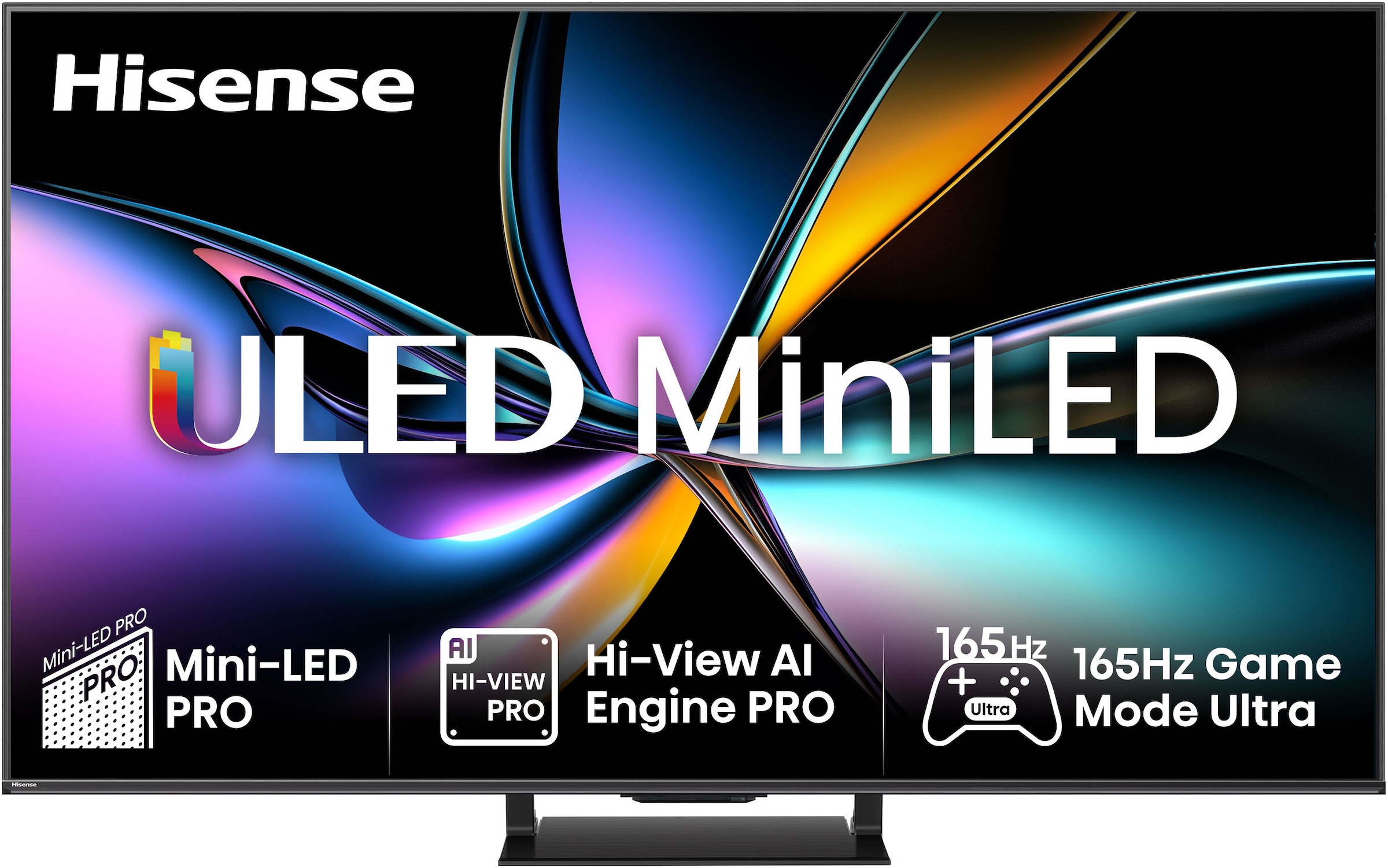 Hisense QLED Mini LED-Fernseher »65U7Q PRO« 164 cm/65 ″ Smart-TV 4K UHD MiniLED Smart TV