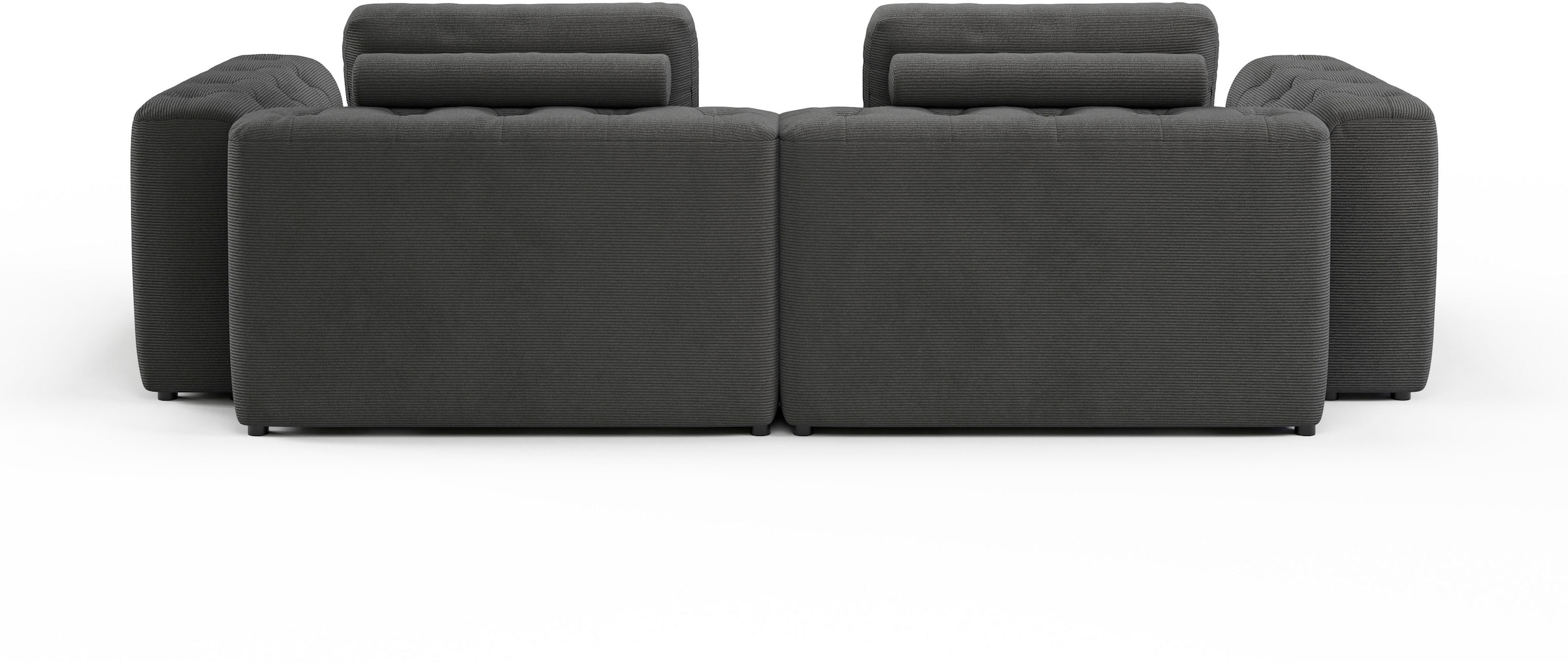 RAUM.ID 2,5-Sitzer »Cushid« Modulsofa, bestehend aus 2 Teilen, Breite 268 cm