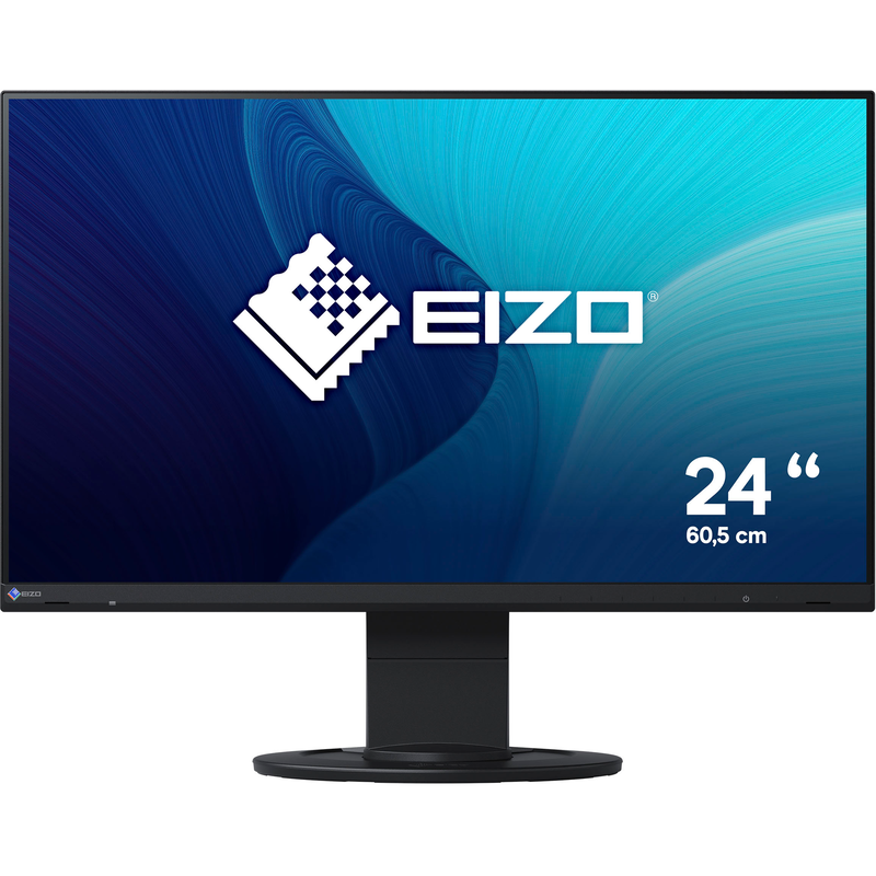 EIZO LED-Monitor »FlexScan EV2460« 61 cm/24 ′′ 1920 x 1080 px Full HD 5 Reaktionszeit 60 Hz schwarz