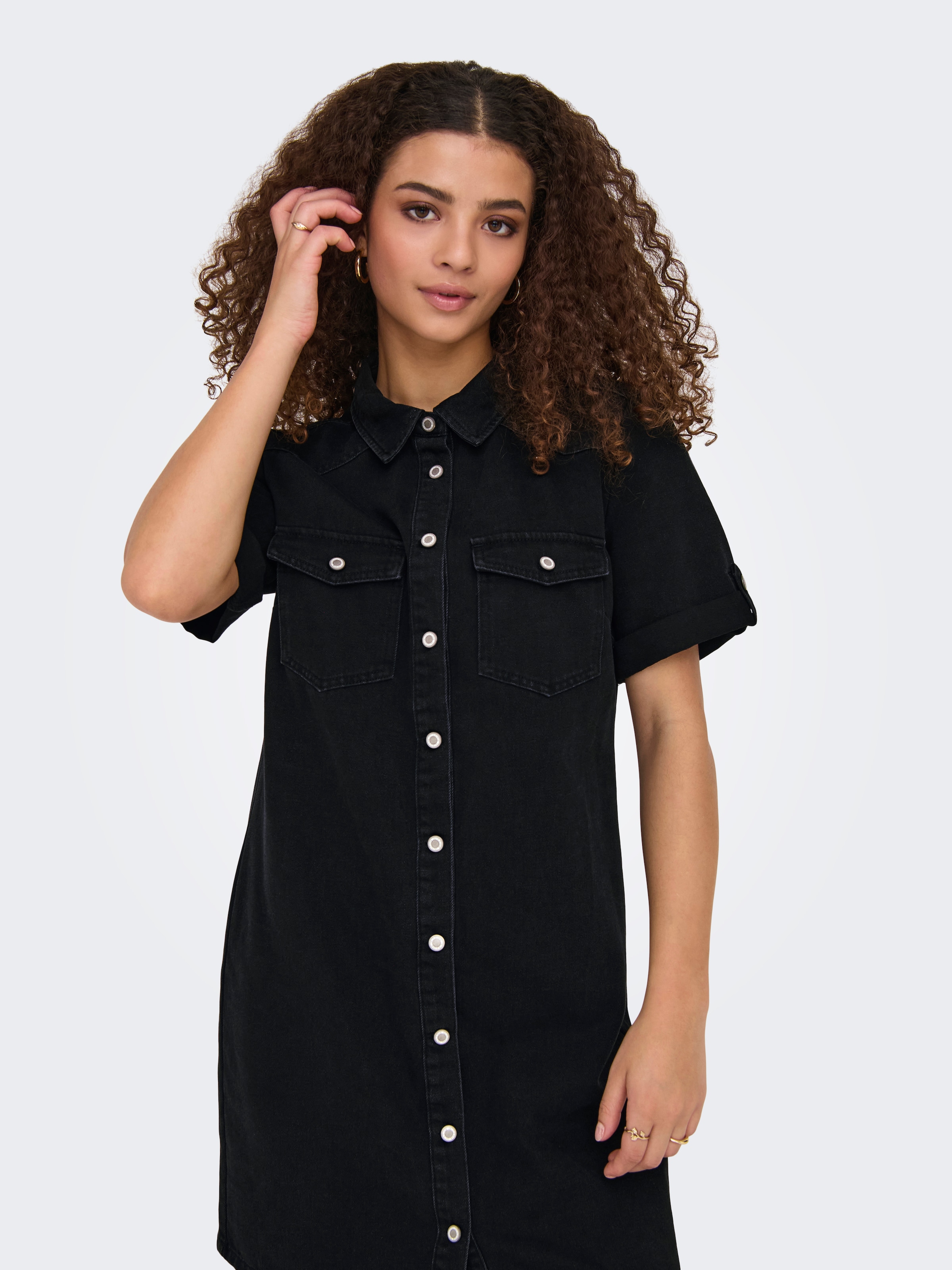 ONLY Jeanskleid »ONLLISA S/S DNM DRESS GUA«