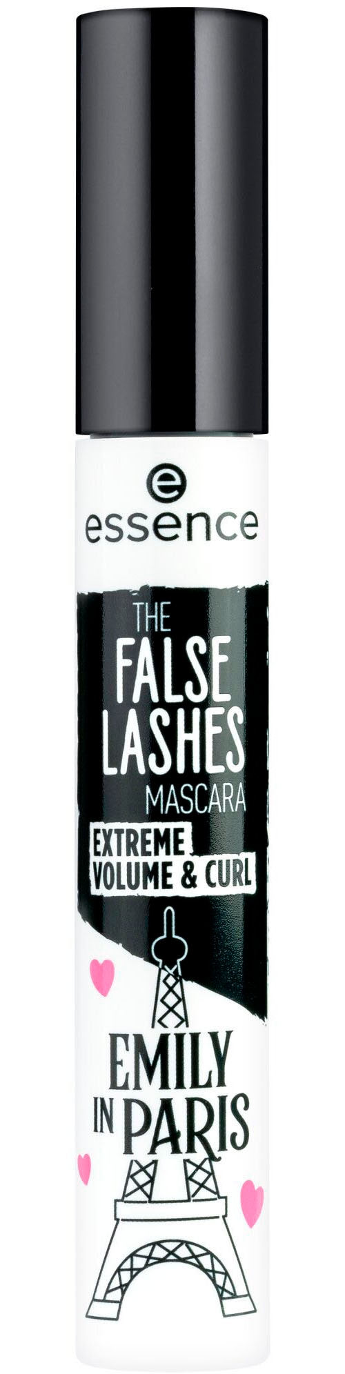 Essence Mascara »EMILY IN PARIS by essence«, (6er Pack), Wimperntusche für maximales Volumen und Schwung, vegan
