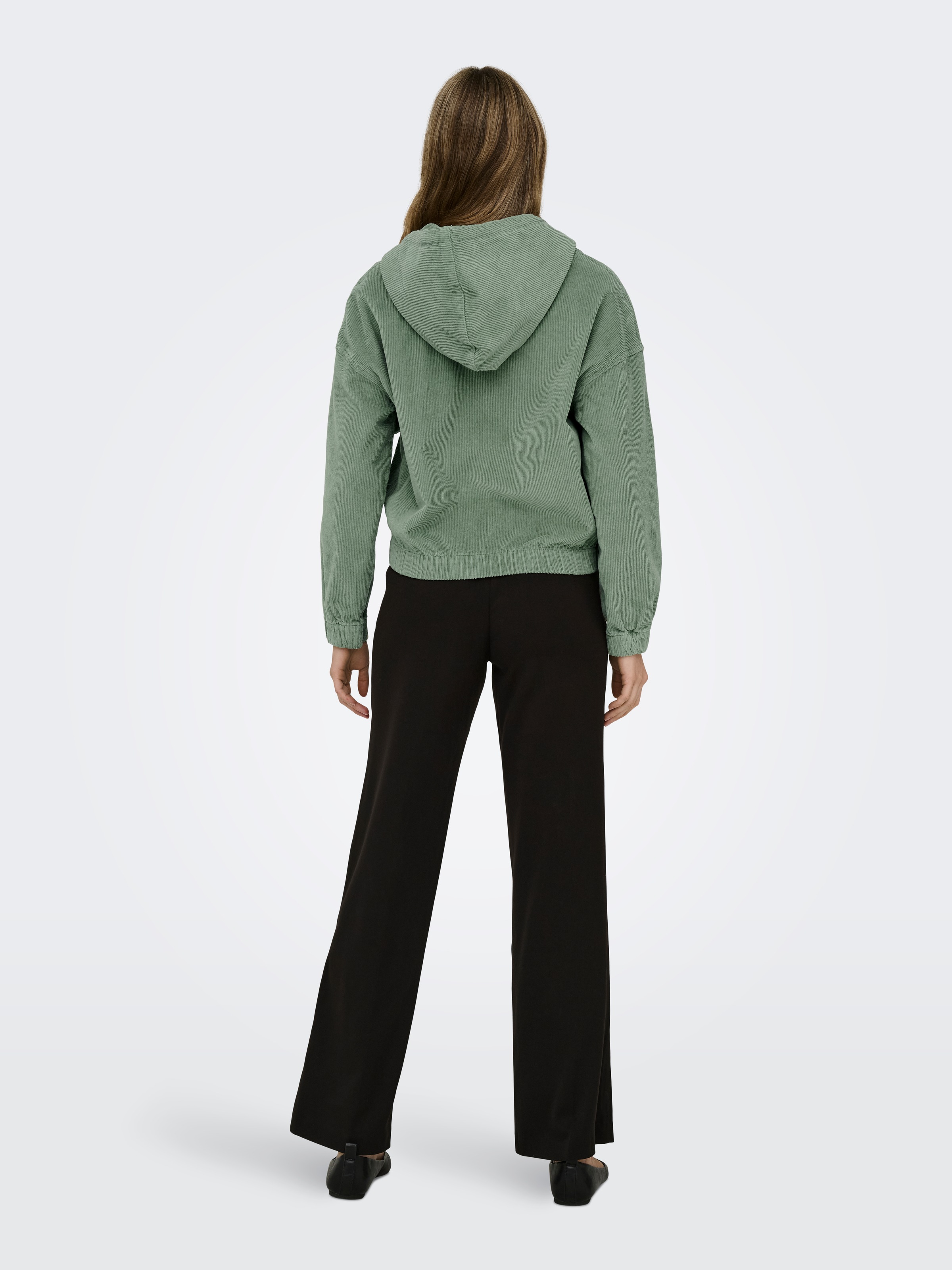 ONLY Cordjacke »ONLKENZIE L/S CORD JACKET PNT NOOS« mit Kapuze Baumwollmischung