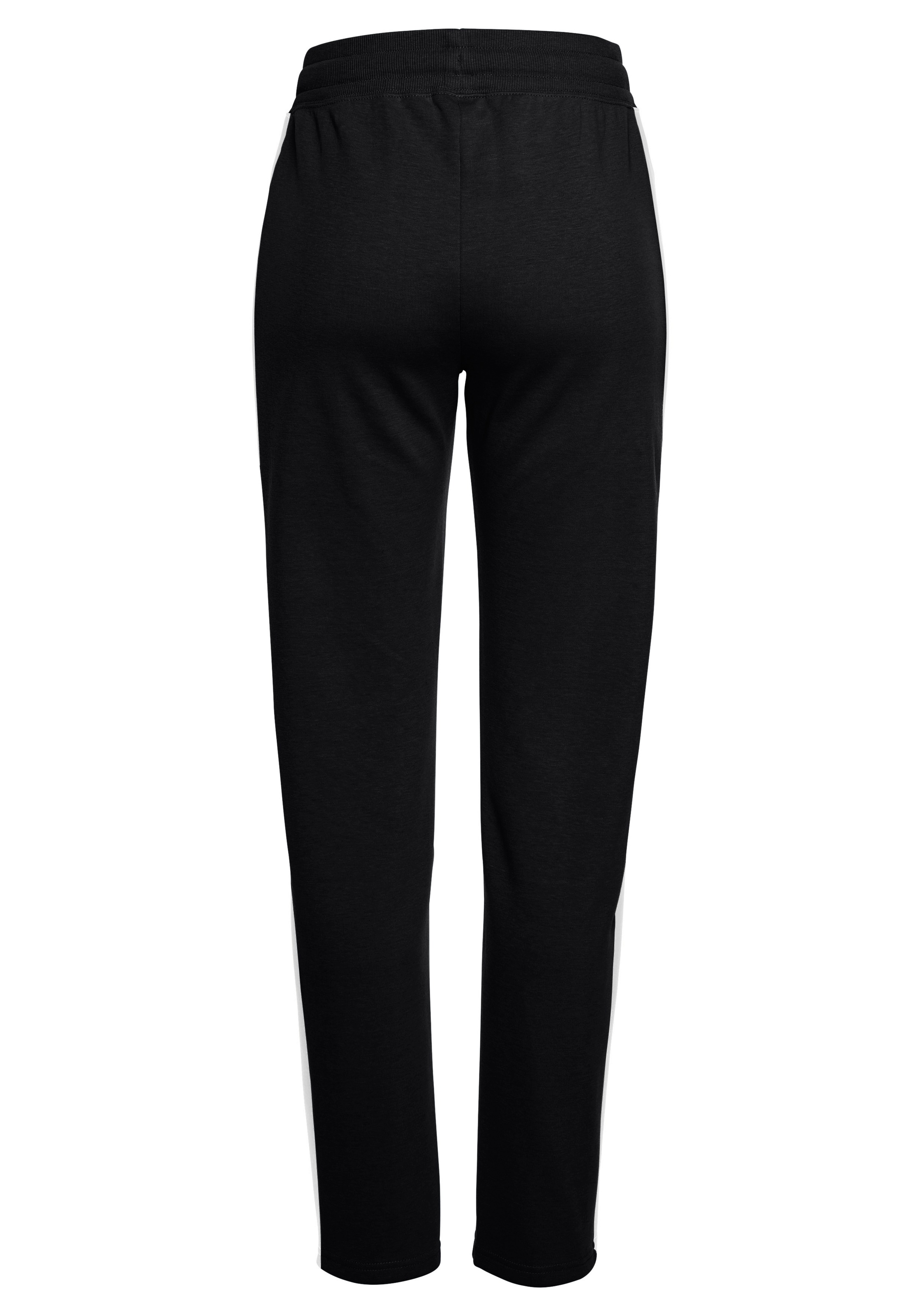 Bench. Loungewear Loungehose, mit Seitenstreifen und geradem Bein, Loungewear