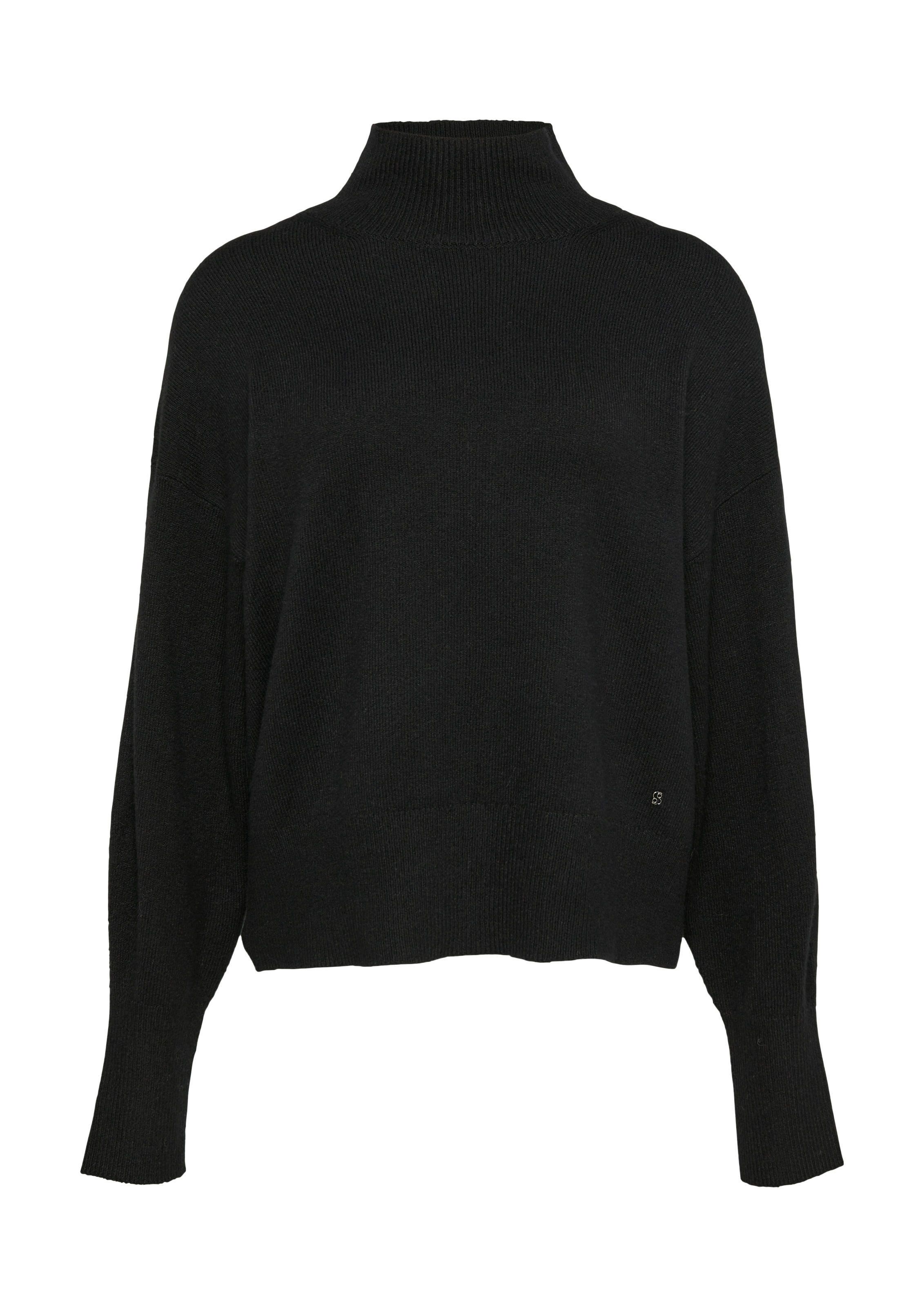 s.Oliver Strickpullover, mit Stehkragen