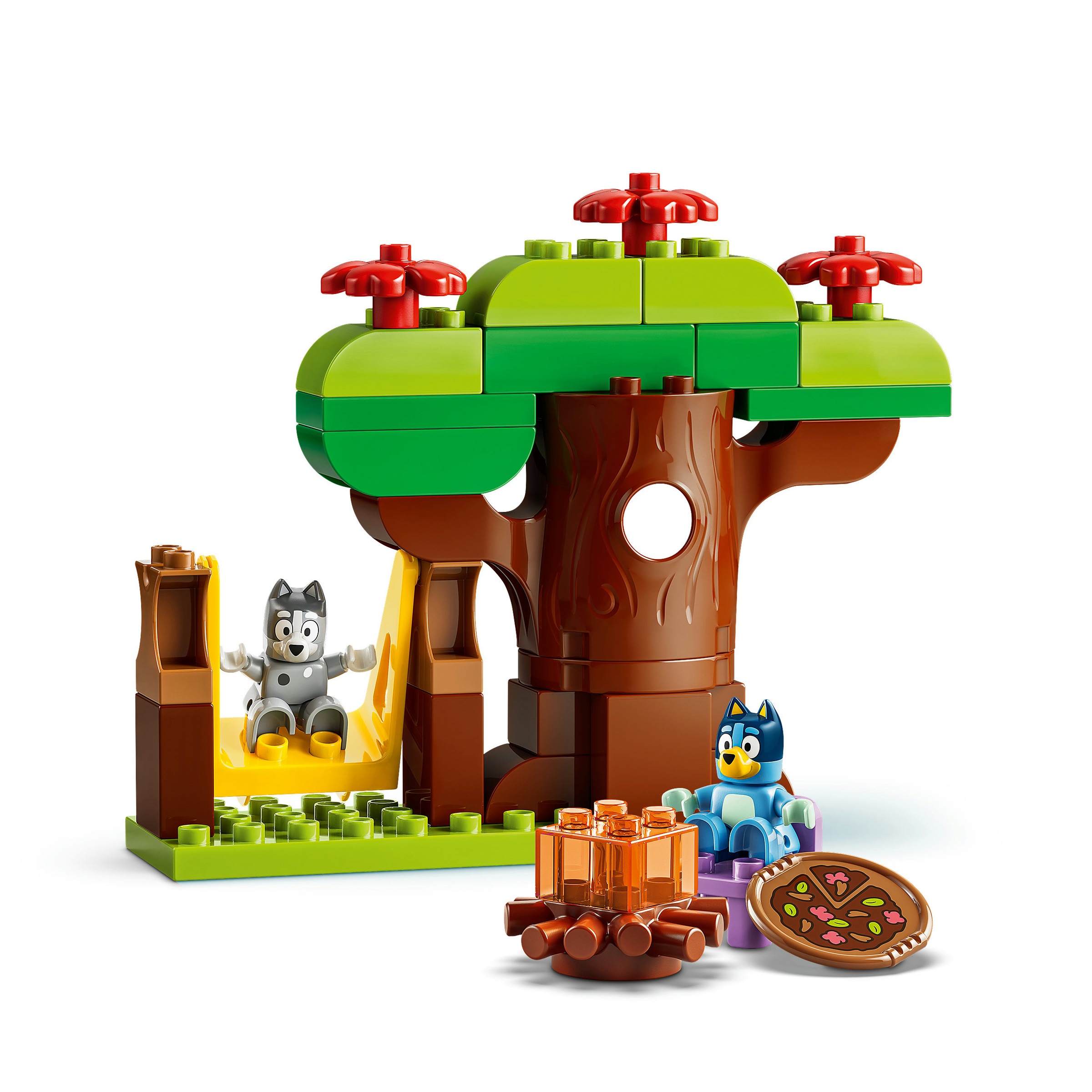 LEGO® Konstruktionsspielsteine »Pizza-Schwestern mit Muffin und Bluey (10469), LEGO DUPLO Bluey« Made in Europe