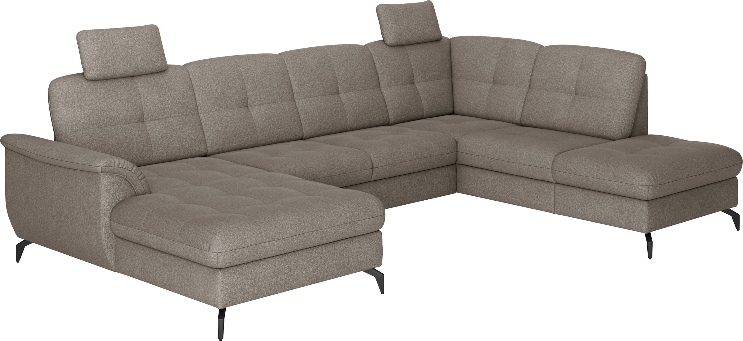 sit&more Wohnlandschaft »Zora U-Form«, wahlweise mit Bettfunktion und Bettkasten