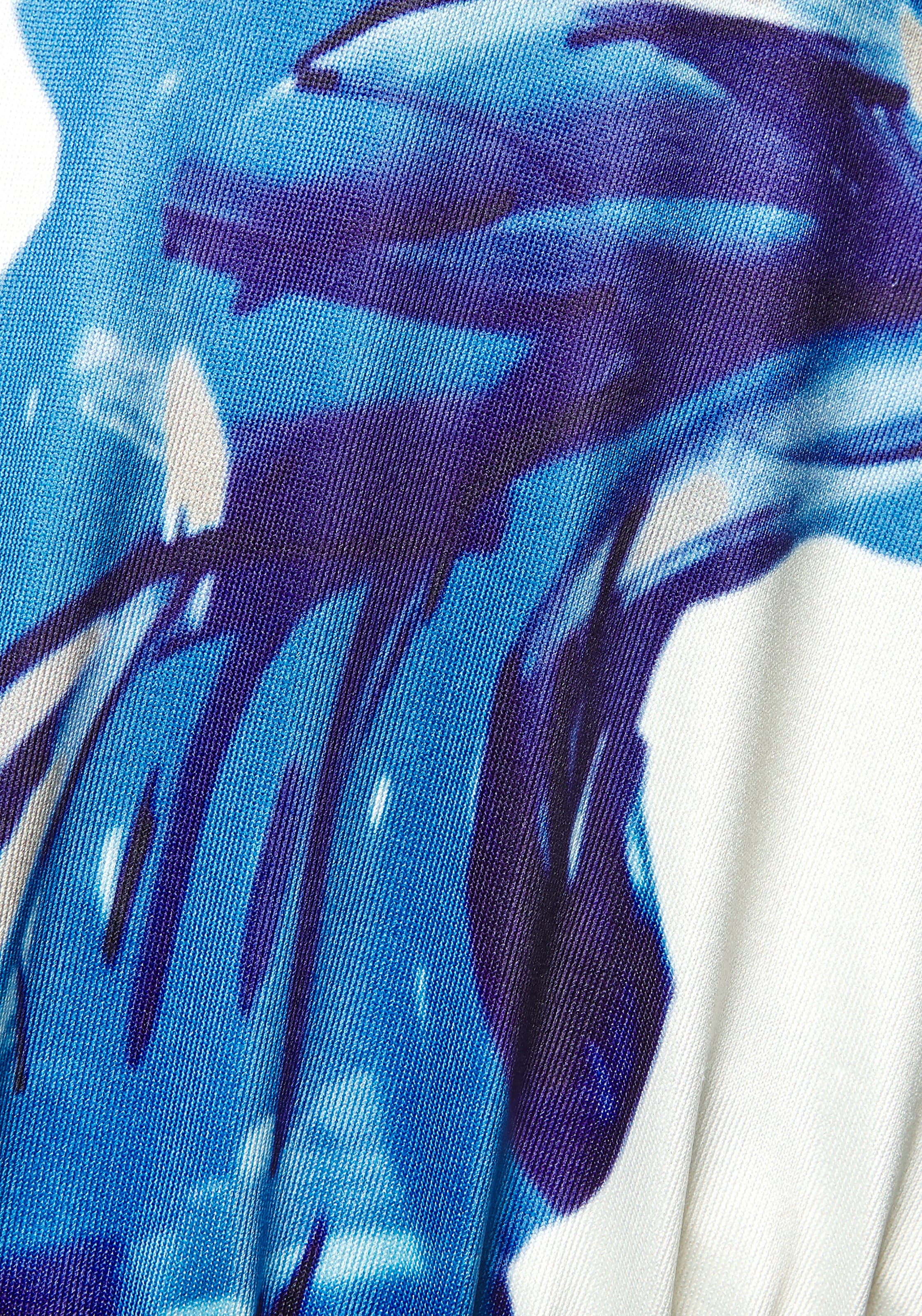 Vivance Jerseykleid in Wickeloptik, tailliertes Minikleid, Sommerkleid