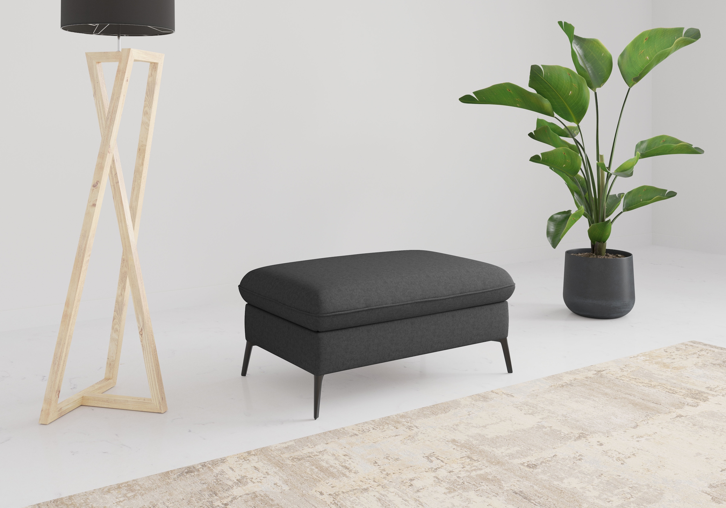 sit&more Polsterhocker »Emely«, mit praktischen Stauraum günstig online kaufen