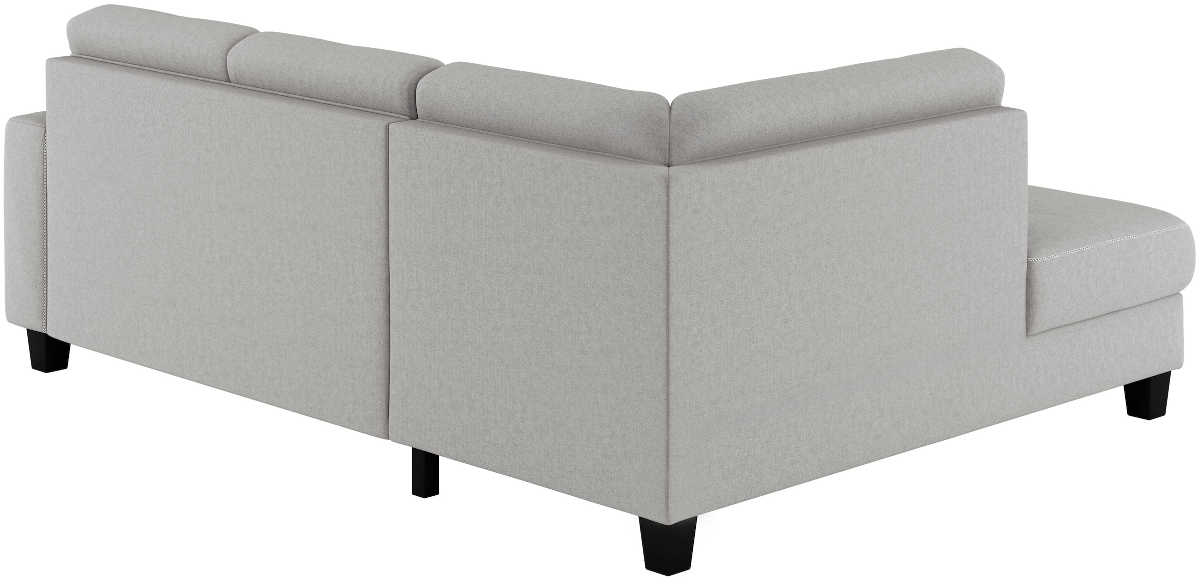 Places of Style Ecksofa »Varese«, wahlweise mit Bettfunktion und Bettkasten