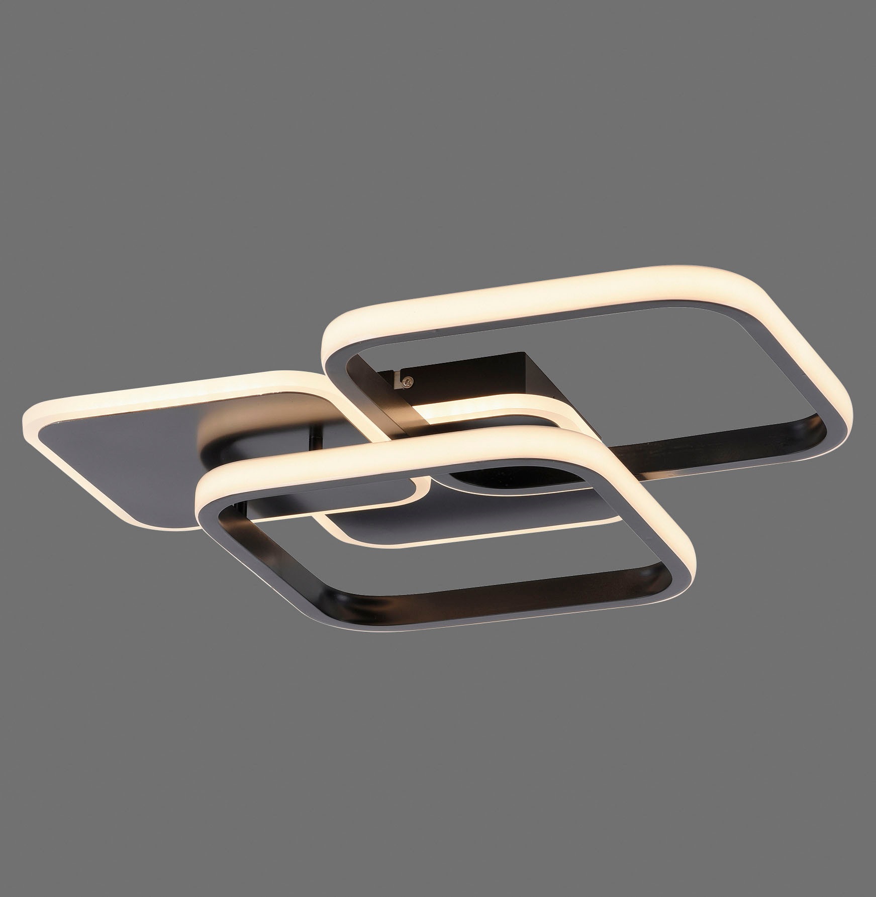 JUST LIGHT Deckenleuchte »SEVENT« LED-Board 1 Stk. Warmweiß LED