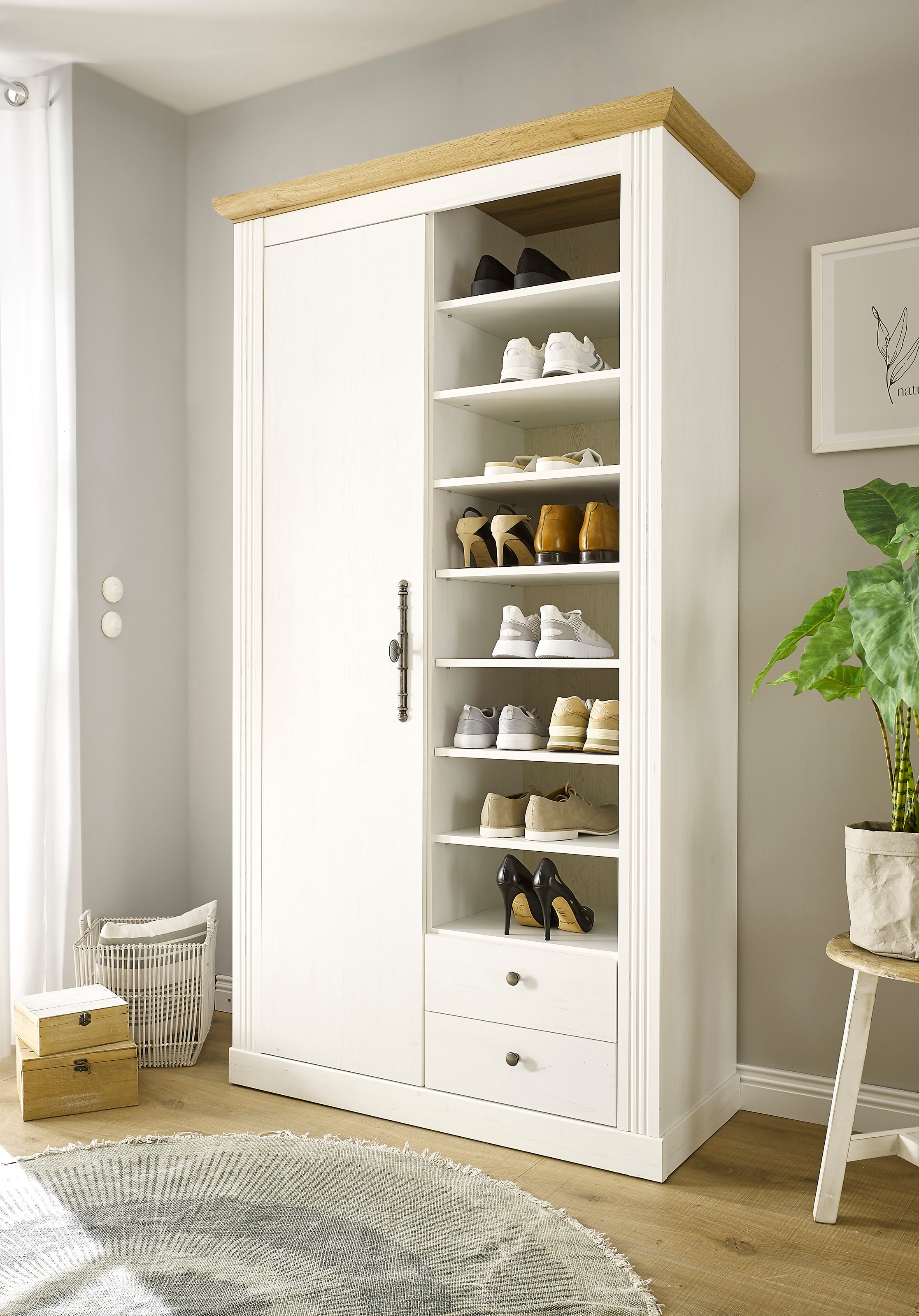 OTTO home Garderobenschrank "WESTMINSTER TOPSELLER" Breite ca. 108 cm, im r günstig online kaufen