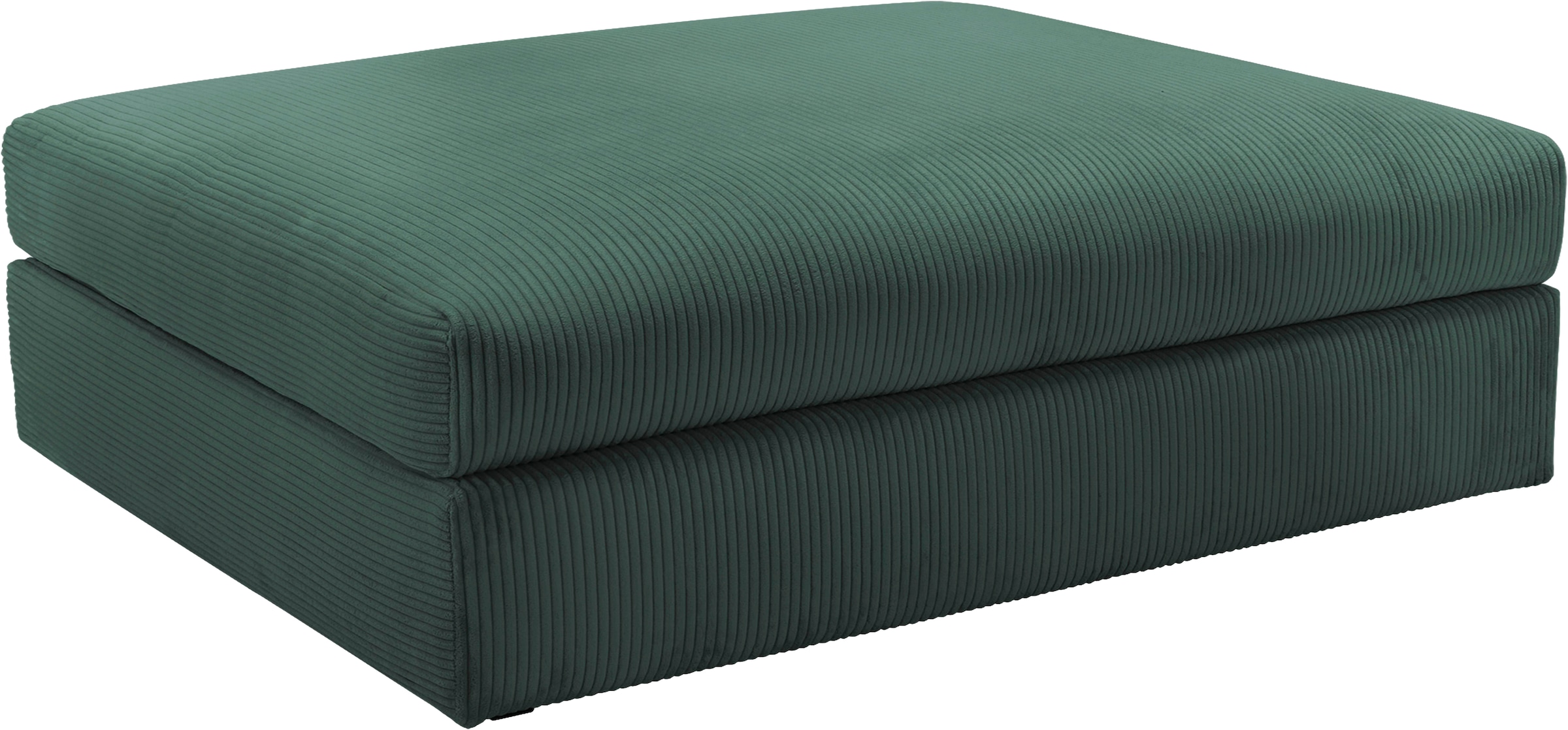 Home affaire Polsterhocker »Soft&Cosy XXL, B: 125 cm« Mega-Hocker, in Cord günstig online kaufen