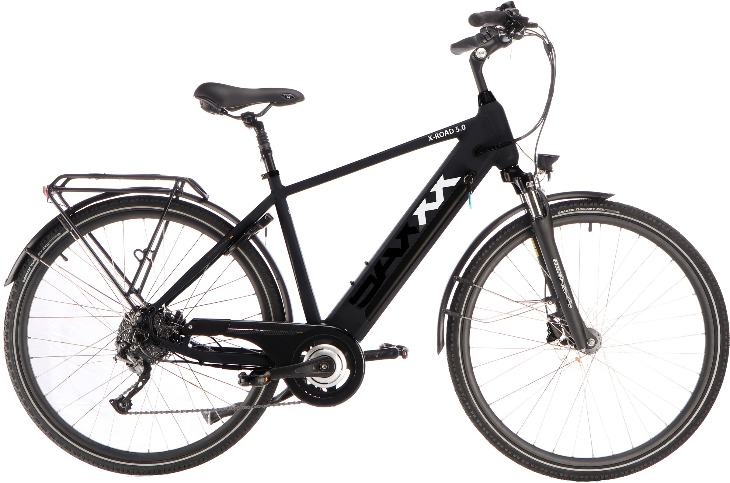 2. Bild von SAXXX E-Bike »X-ROAD 5.0«, 9 Gang, Heckmotor 250 W, (mit Akku-Ladegerät)