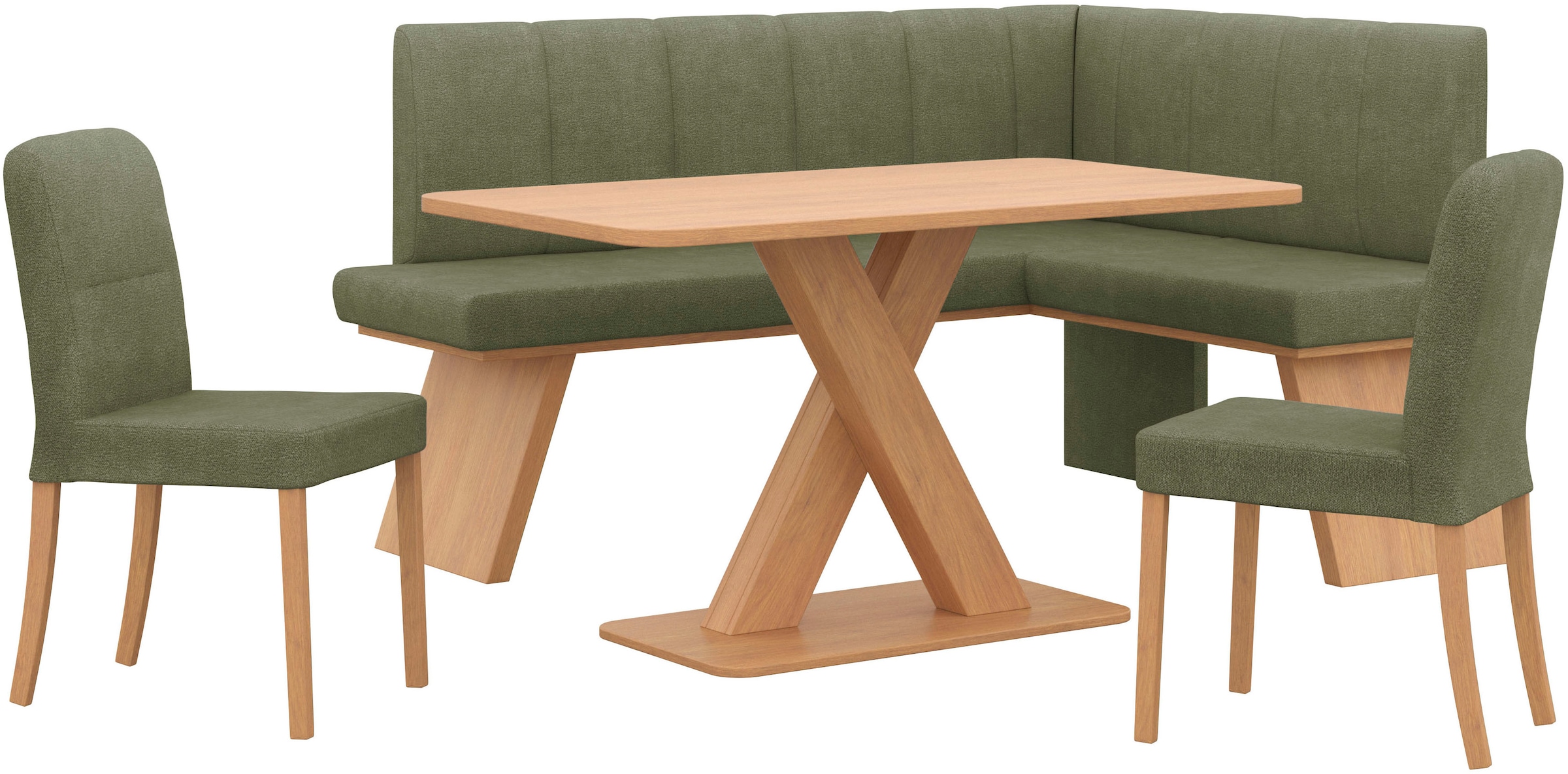 Home affaire Eckbankgruppe »Nina«, (Set, 4 tlg., 4er), Sitzgruppe Esszimmer günstig online kaufen