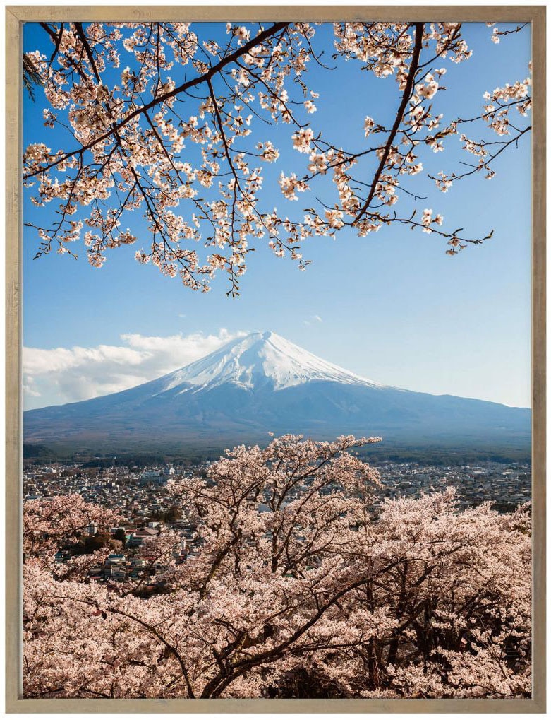Wall-Art Poster Fuji online St.), kaufen Wandposter Japan«, Poster, (1 Bild, »Mount Berge, Wandbild