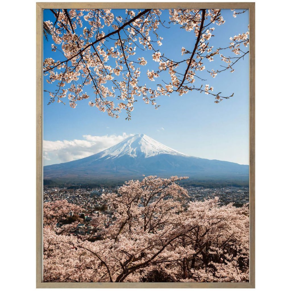 Wall-Art Poster »Mount Fuji Japan«, Berge, (1 St.)