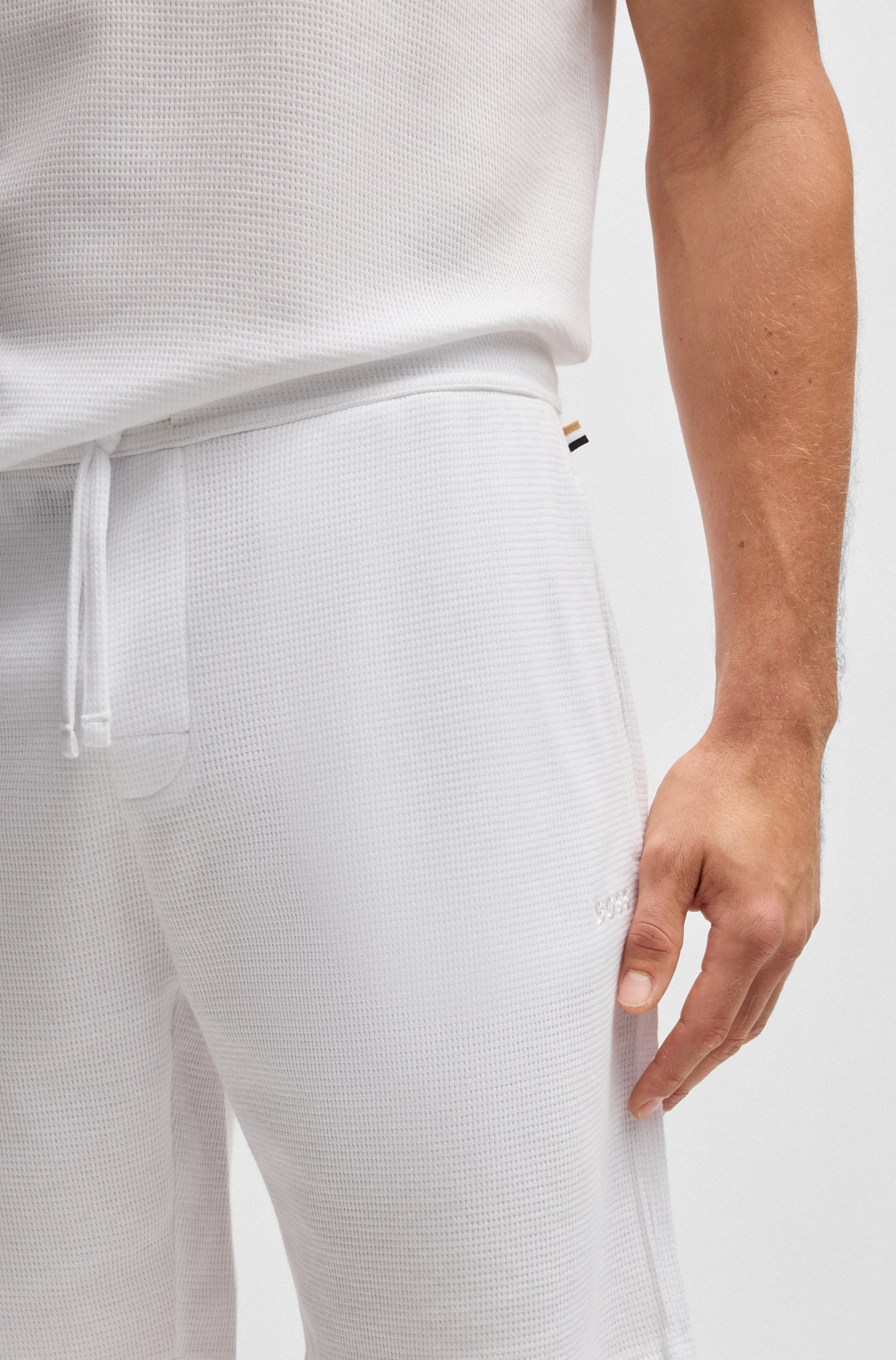 BOSS Pyjamashorts »Waffle Shorts«