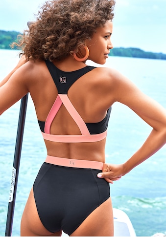 Bustier-Bikini-Top »Janni«, mit kontrastfarbenen Details