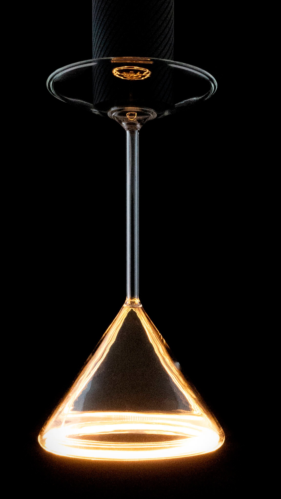 SEGULA LED-Leuchtmittel »LED Floating Martini clear« E27 1 Stk. Extra-Warmweiß handmade