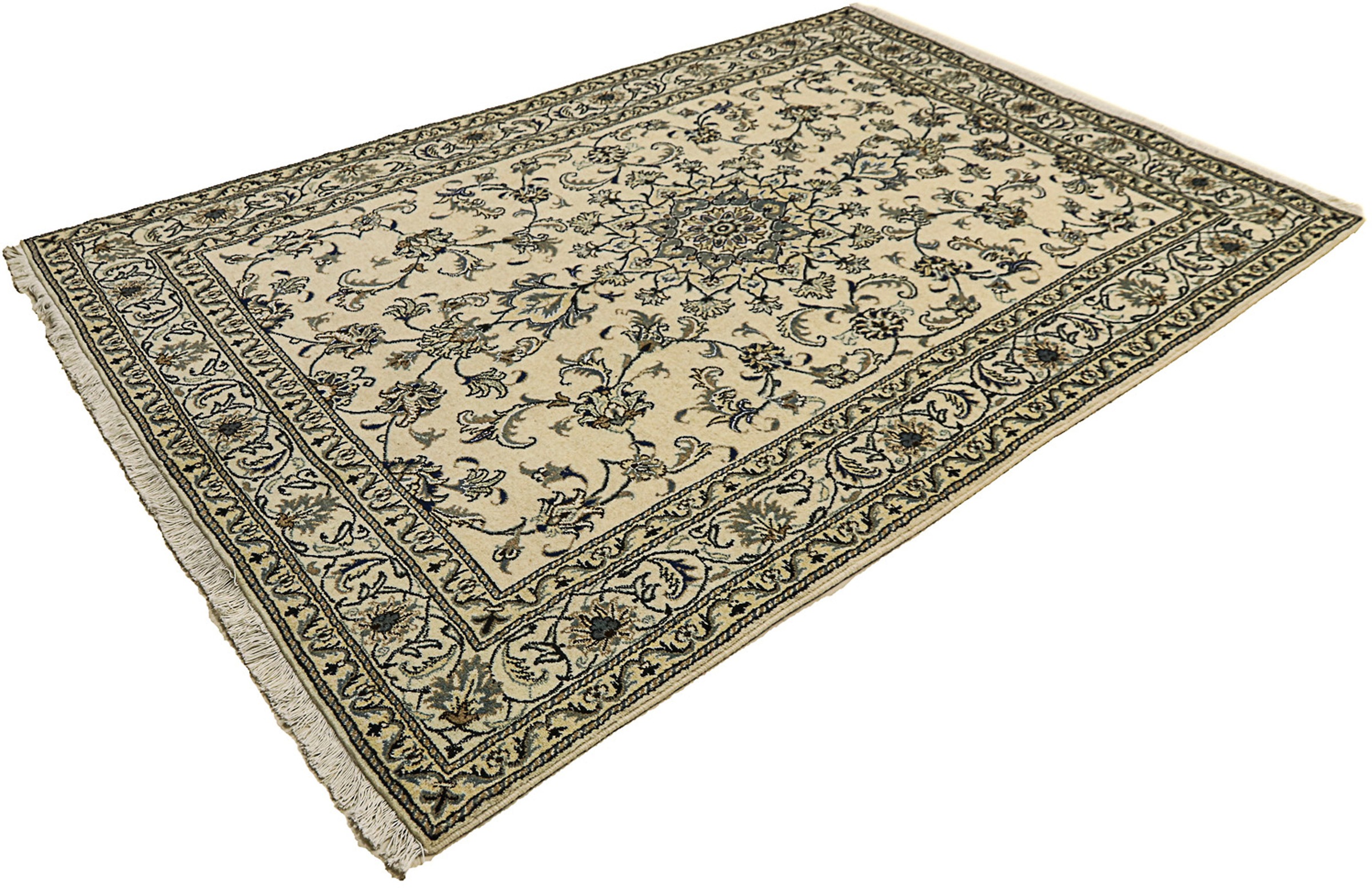 morgenland Orientteppich »Perser - Nain - 230 x 165 cm - beige«, rechteckig günstig online kaufen