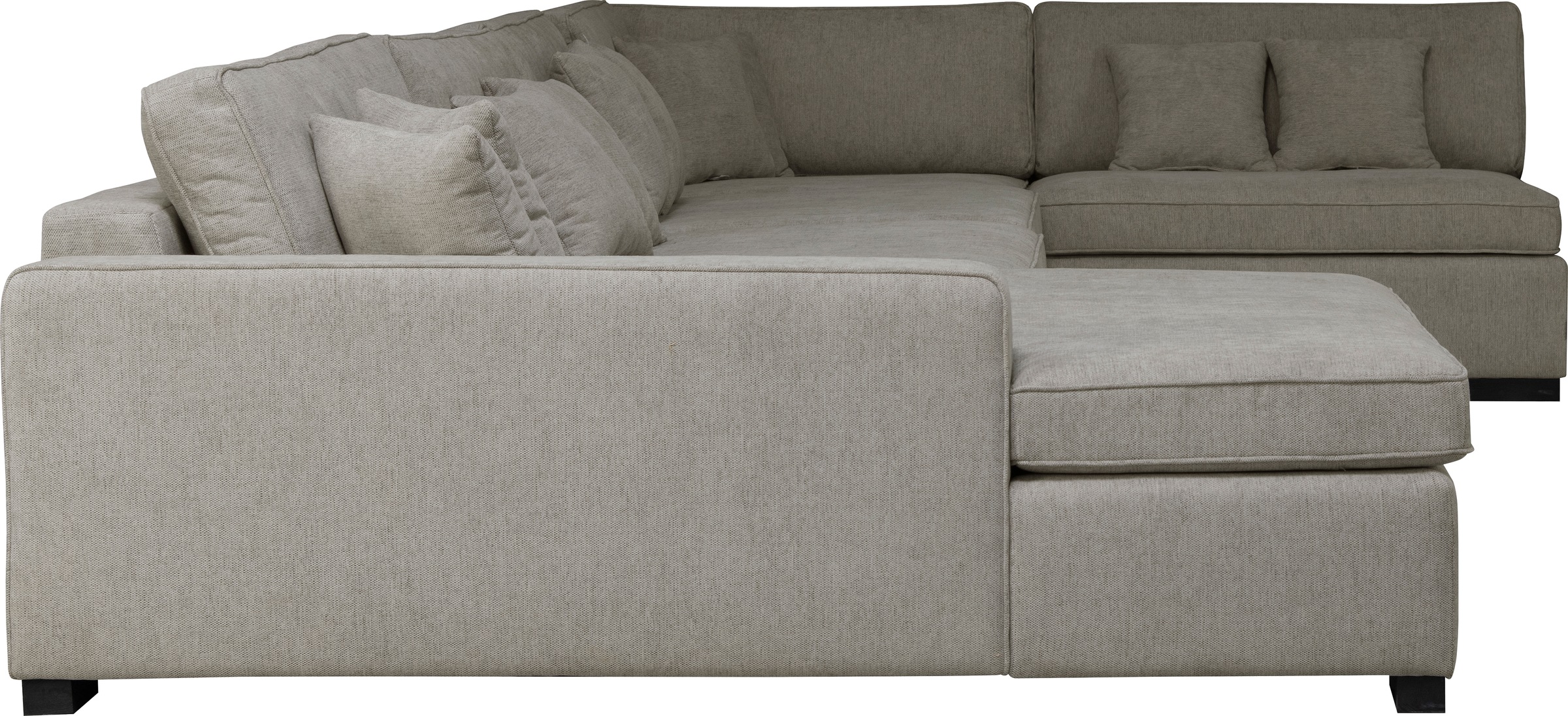 Guido Maria Kretschmer Home&Living Wohnlandschaft »Skara U-Form«, Lounge-Sofa mit Federkernpolsterung, in vielen Bezugsvarianten