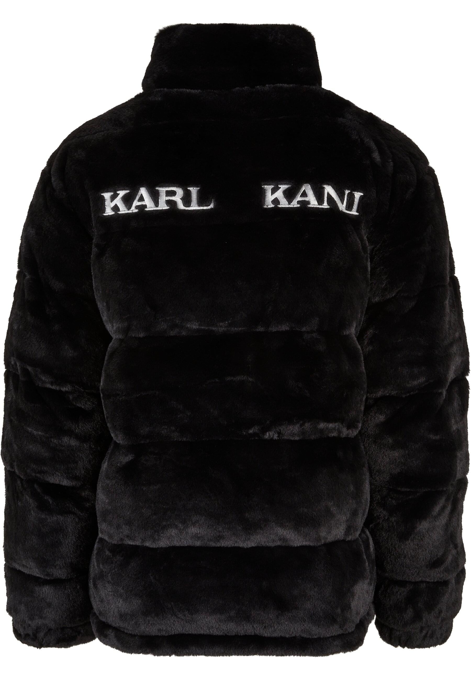 Karl Kani Winterjacke »Karl Kani Herren KM214-014-1 OG Fake Fur Puffer Jacket black« 1 Stk. tlg. ohne Kapuze