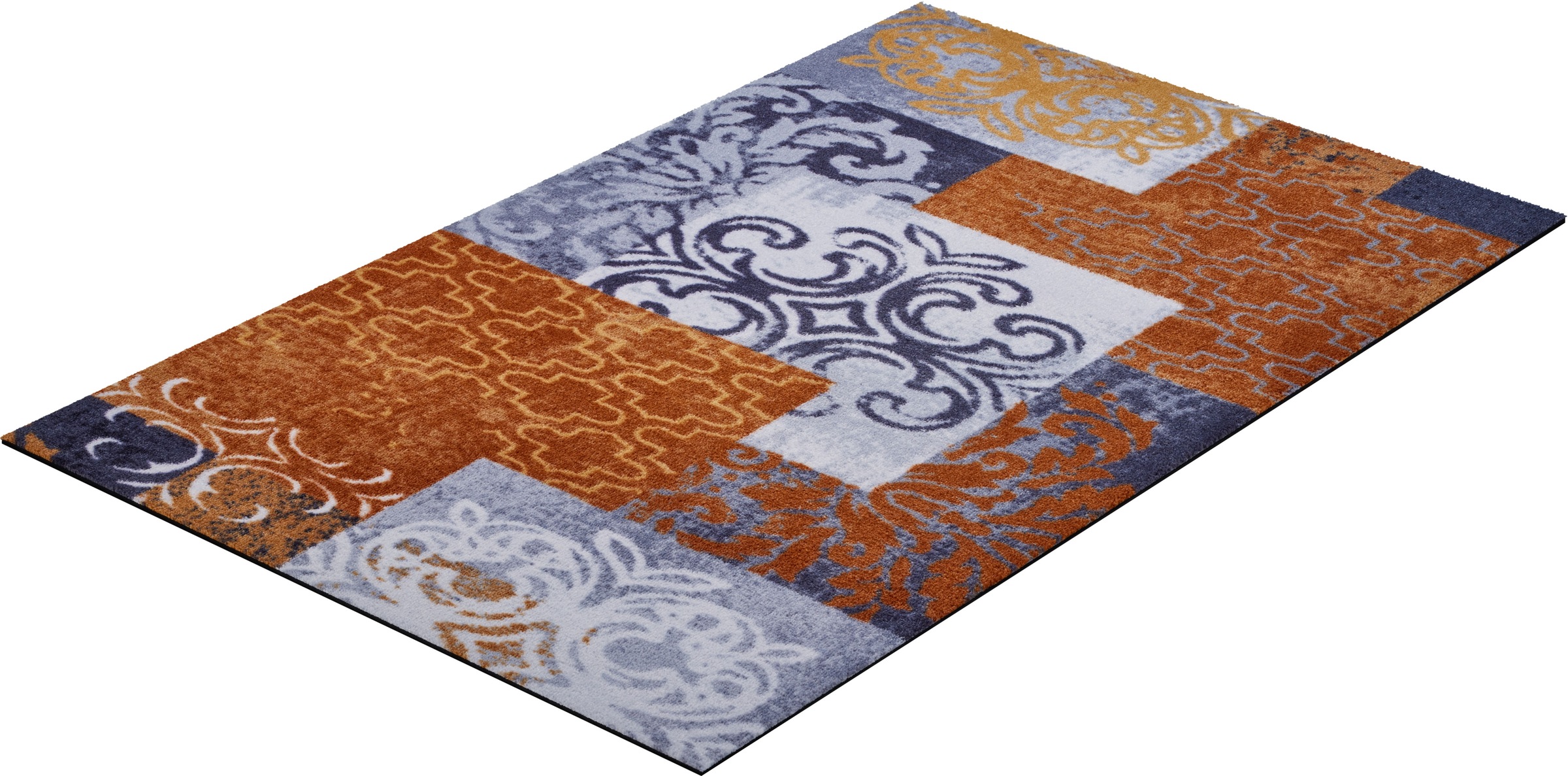 Grund Teppich »Pago«, rechteckig, im Patchwork-Stil, bunt günstig online kaufen