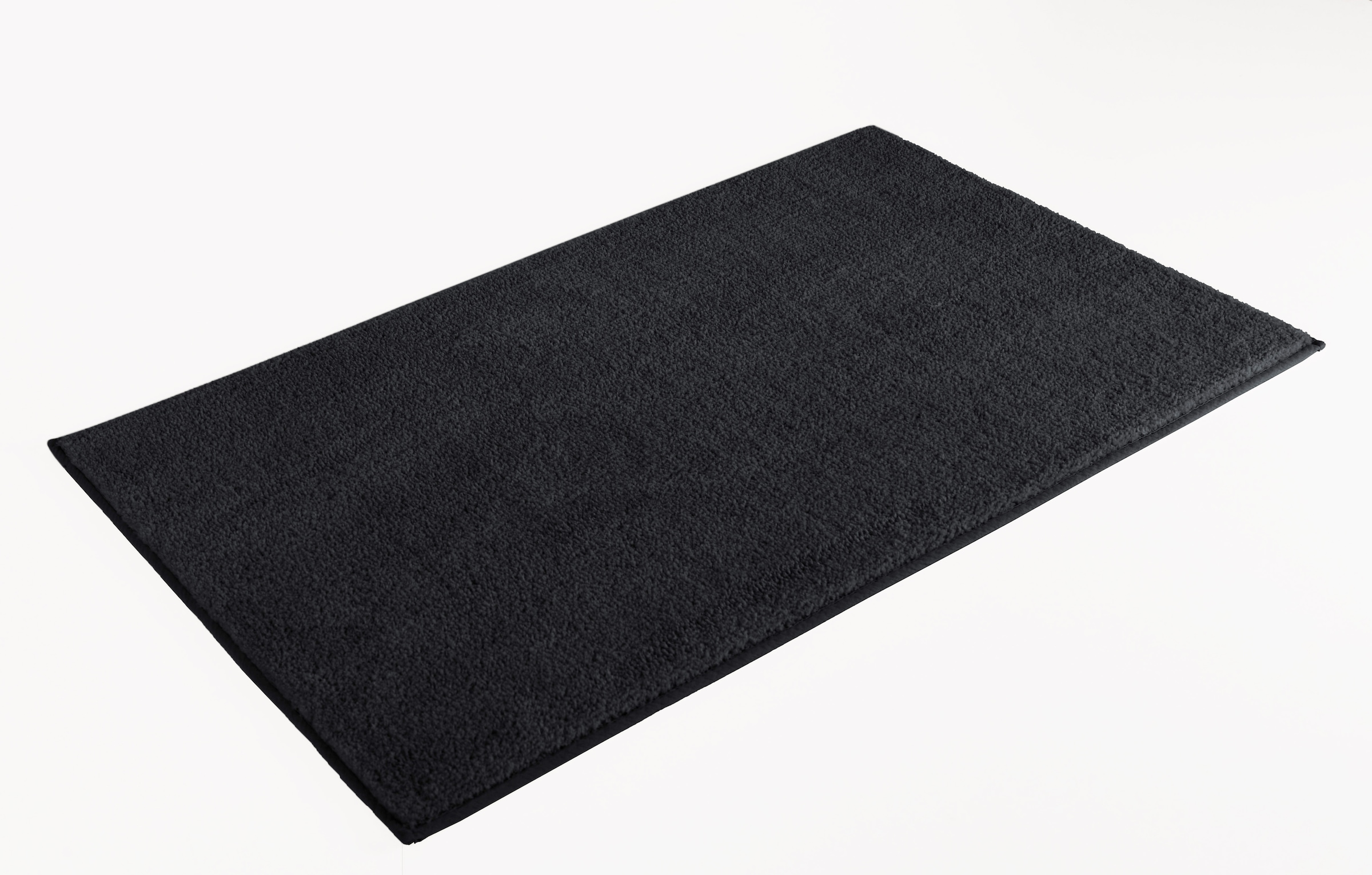 my home Badematte »Vanessa, Badvorleger, Badezimmer Teppich«, rutschhemmend beschichtet, schnell trocknend-fußbodenheizungsgeeignet-strapazierfähig, Badteppich, weiche Haptik, unifarben