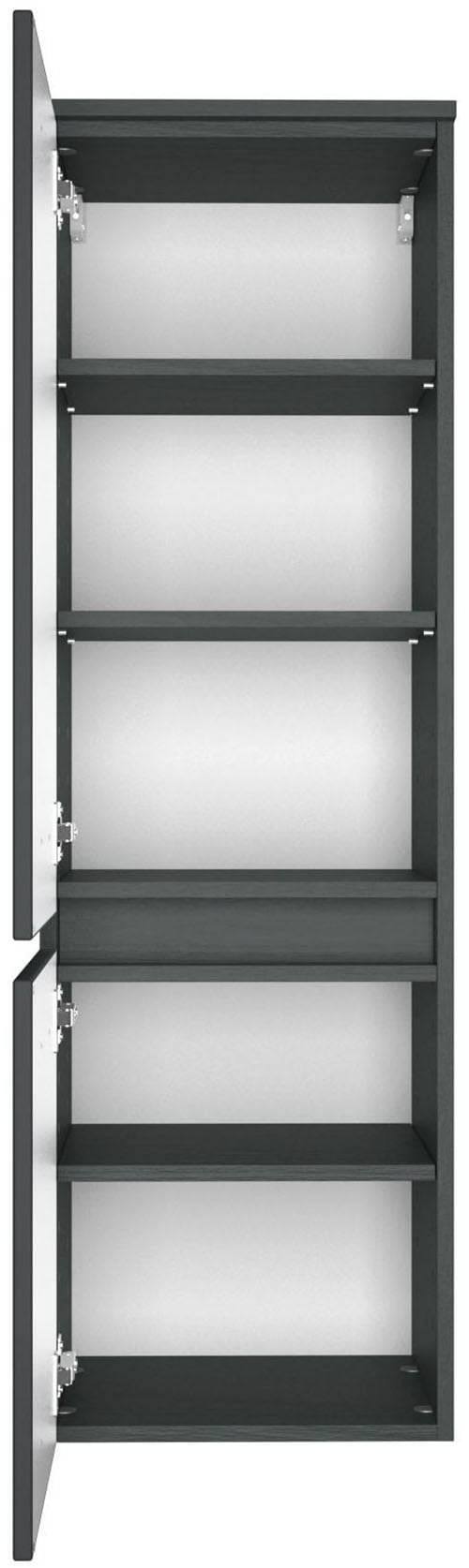 welltime Badmöbel-Set »Welltime Möbel Baabe Waschtisch-Set 3tlg. oder 5tlg.«, (5 St.), gedämpfte Scharniere und Softclose-Funktion, inklusive LED-Beleuchtung
