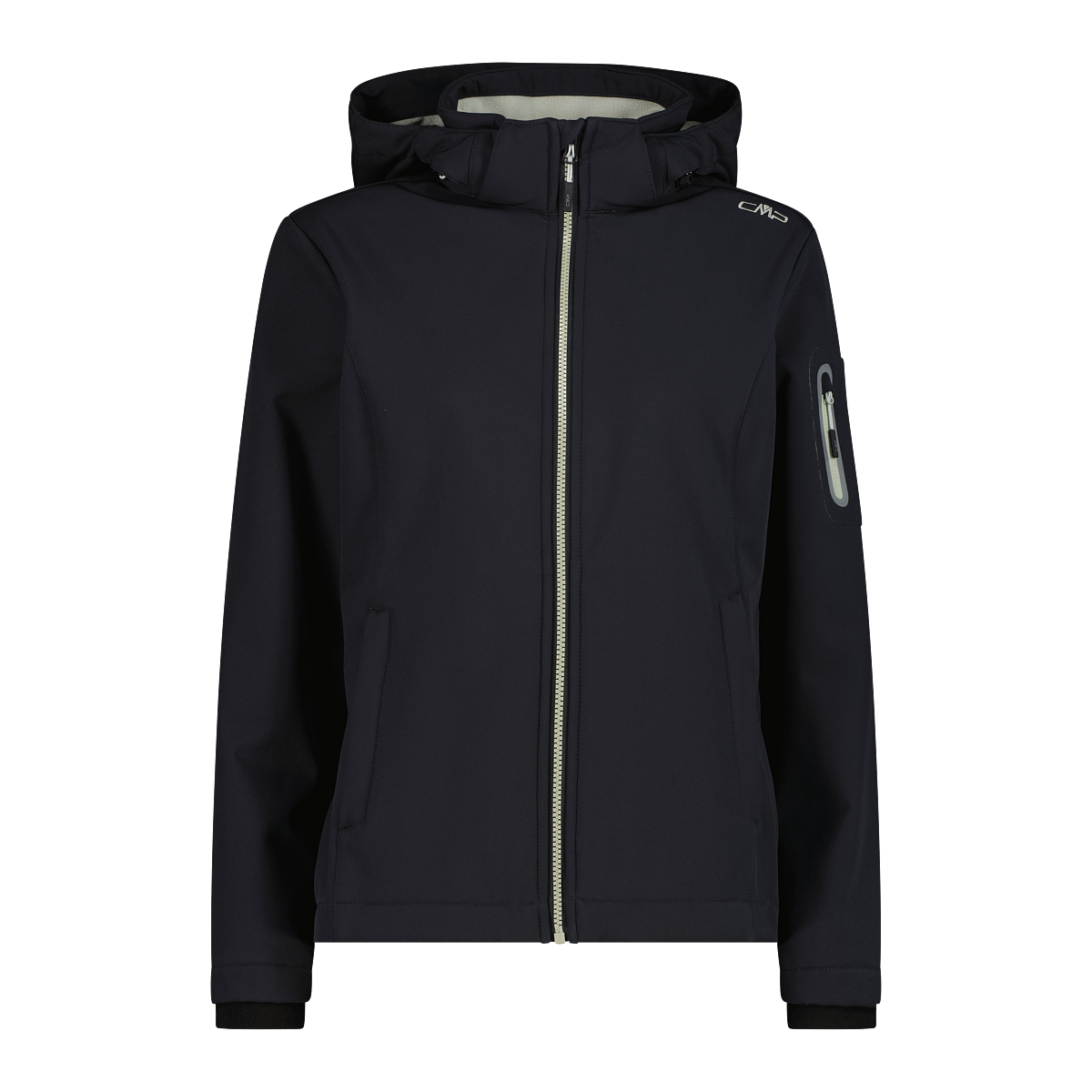 CMP Softshelljacke »WOMAN JACKET DET HOOD« mit Kapuze mit Kapuze, wind- und wasserabweisend